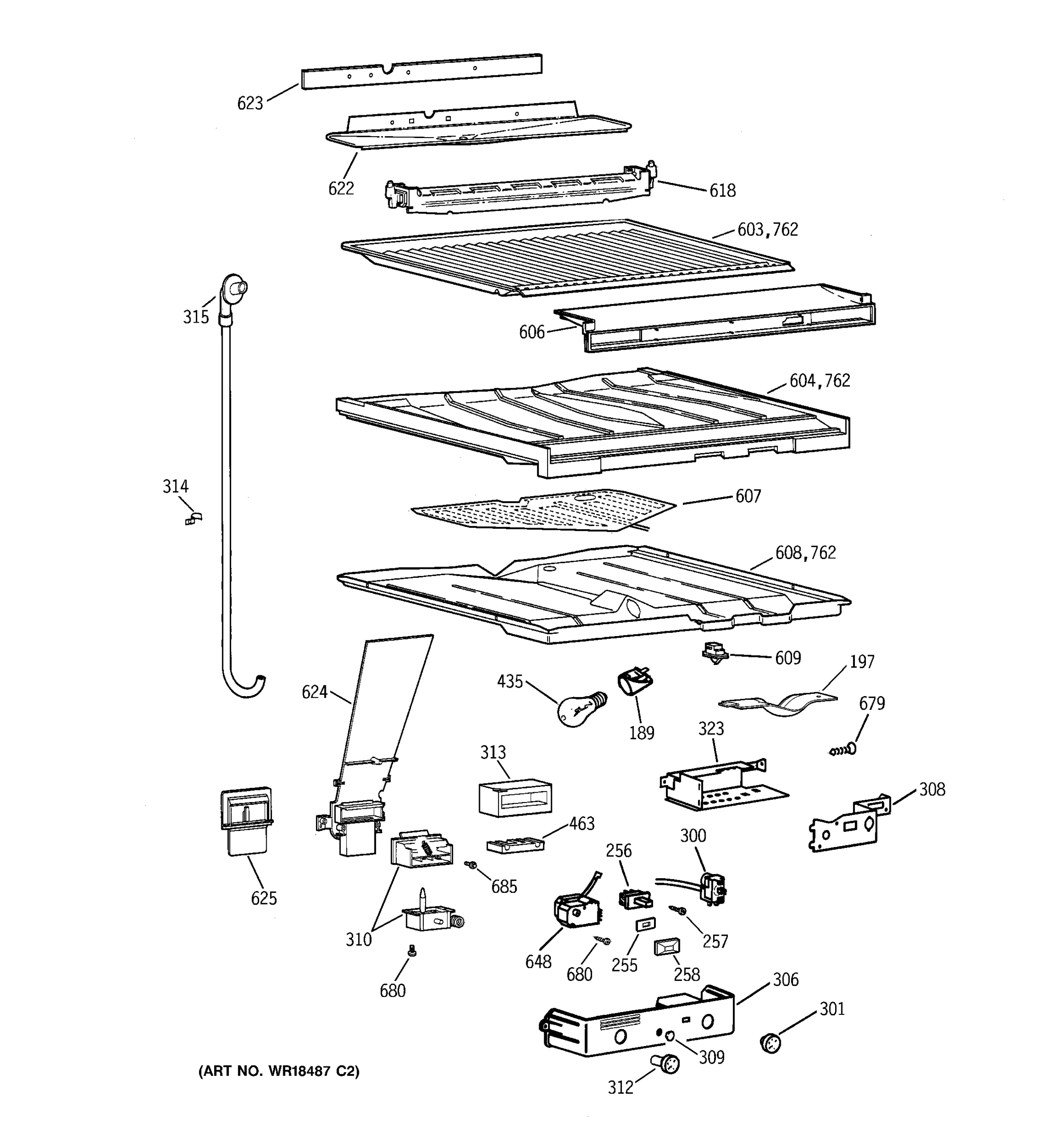 SEPARATOR COMPARTMENT PARTS