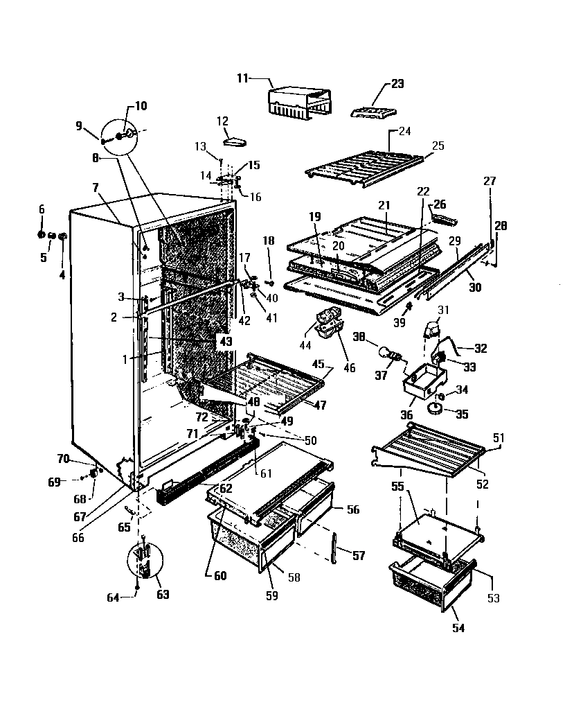 03 - CABINET, SHELVES, DIVIDER