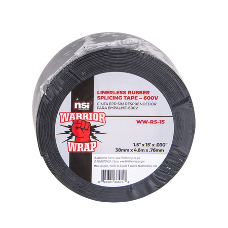 Linerless Rubber Tape 1.5"  15ft