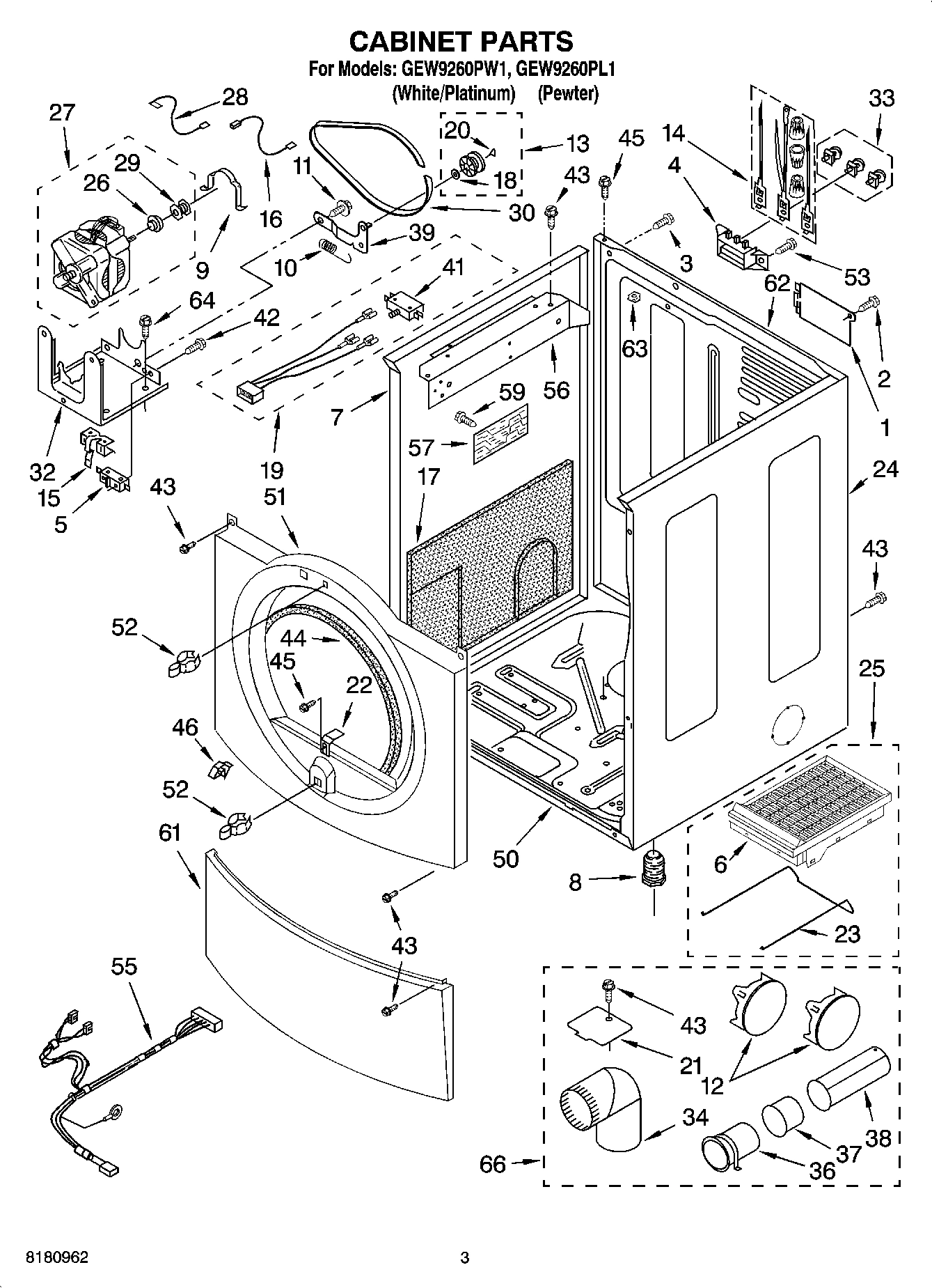 02 - CABINET PARTS