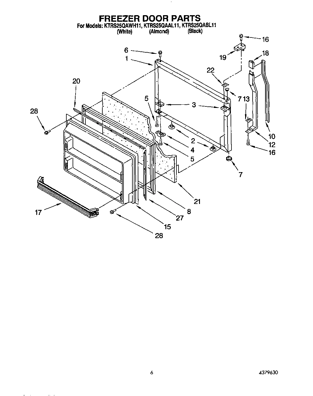 04 - FREEZER DOOR