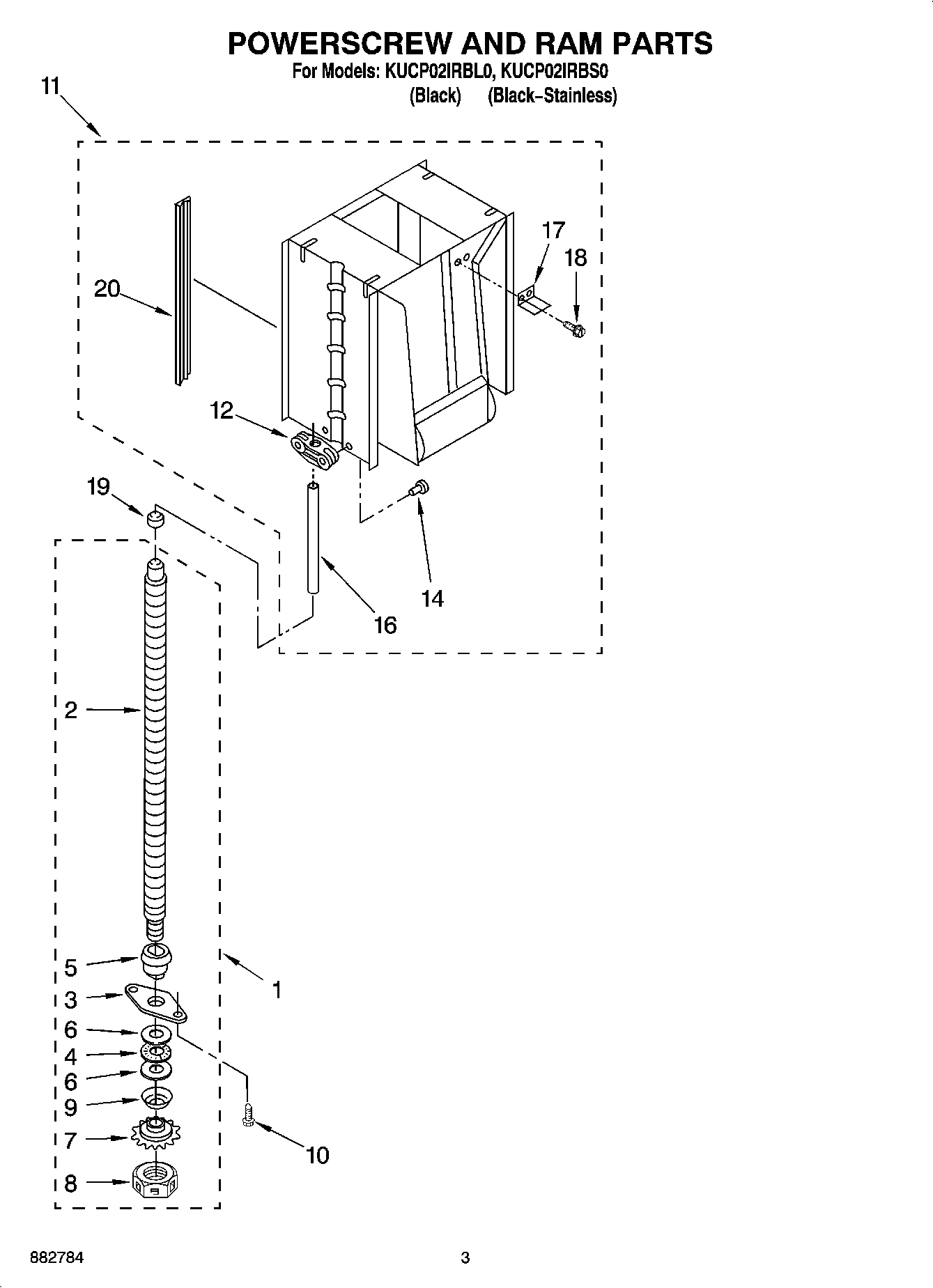03 - POWERSCREW AND RAM PARTS