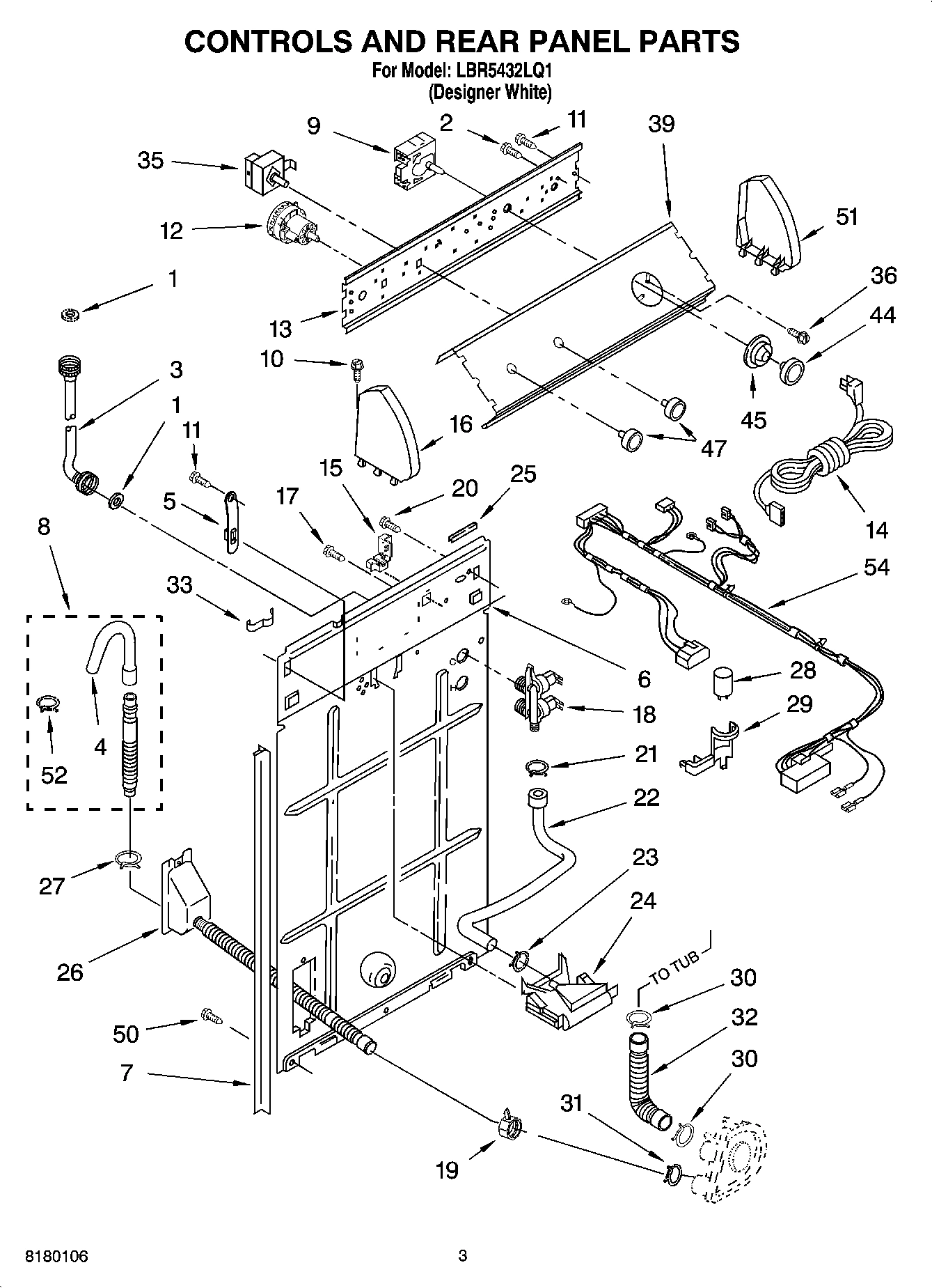 02 - CONTROL AND REAR PANEL PARTS