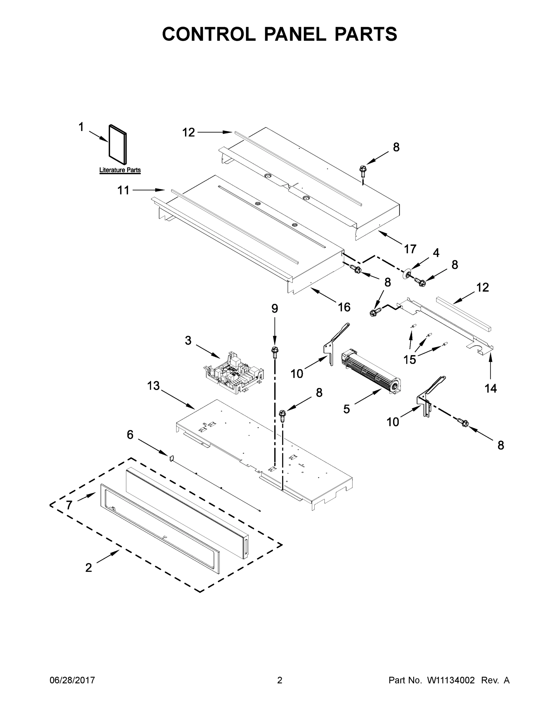 02 - CONTROL PANEL PARTS