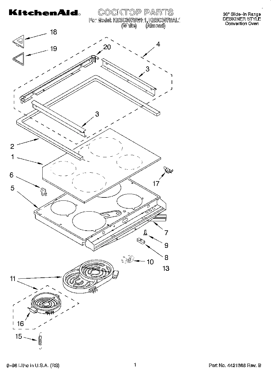 01 - COOKTOP, LITERATURE