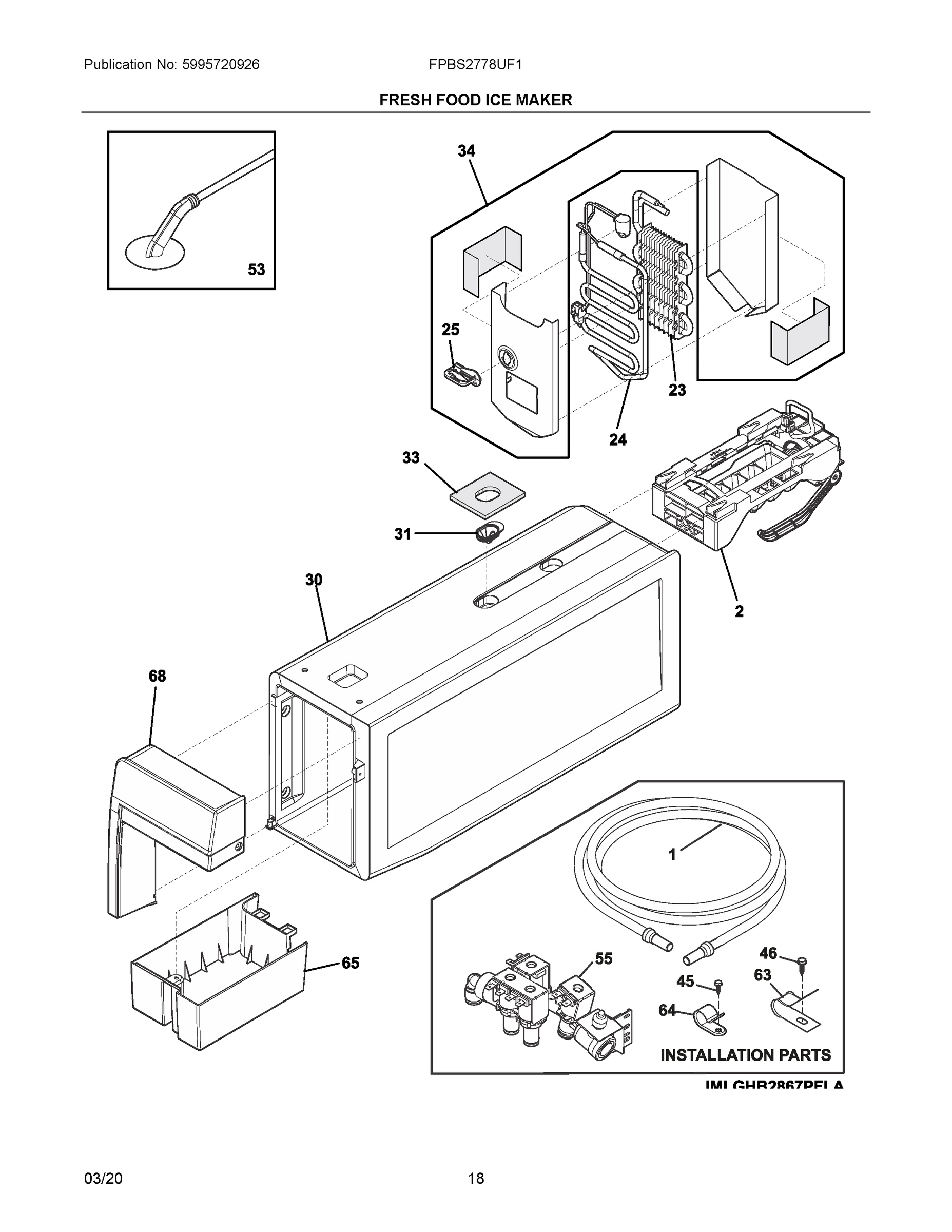 09 - FRESH FOOD ICE MAKER