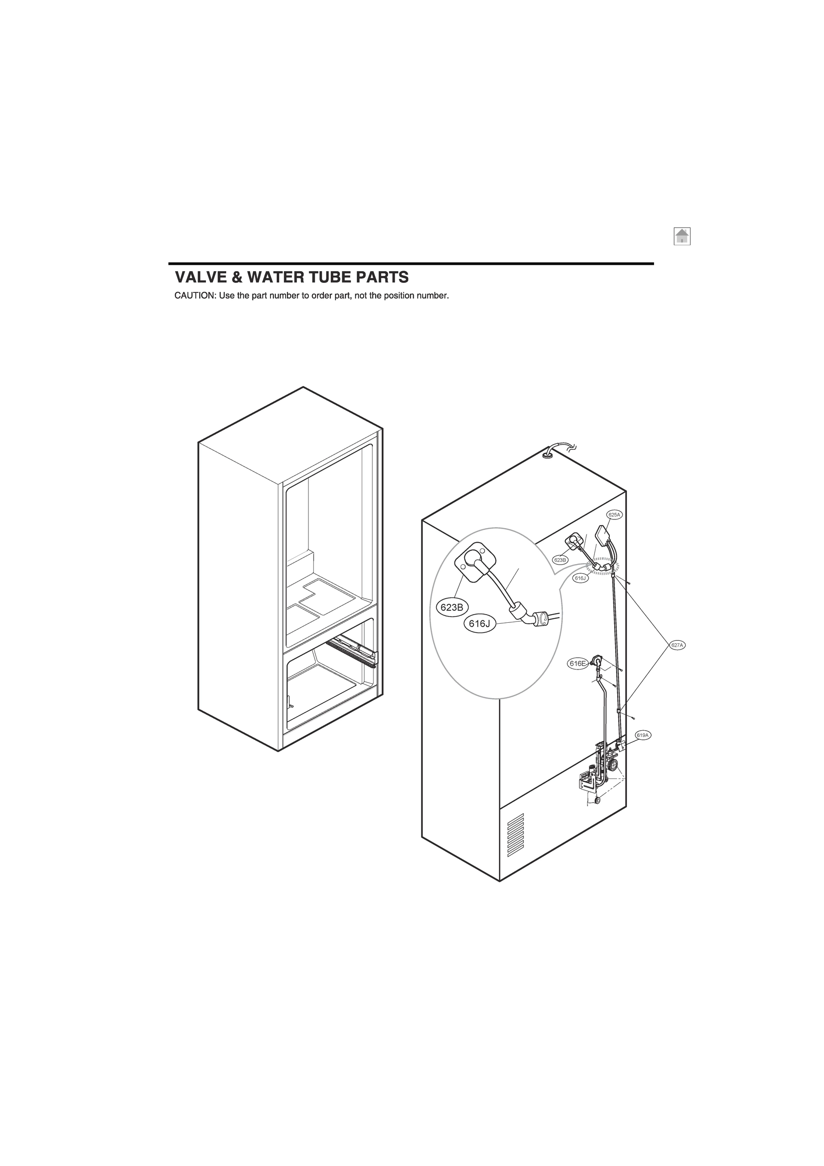 VALVE & WATER TUBE PARTS
