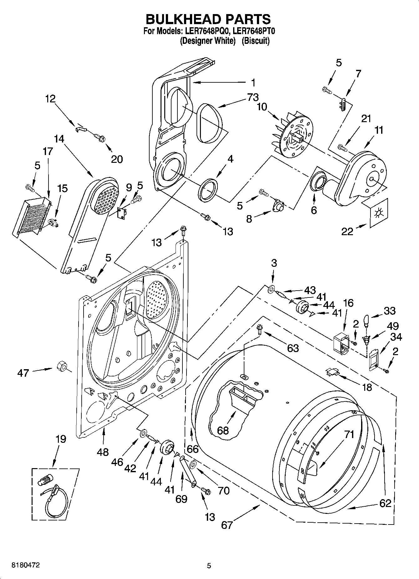 03 - BULKHEAD PARTS, OPTIONAL PARTS (NOT INCLUDED)