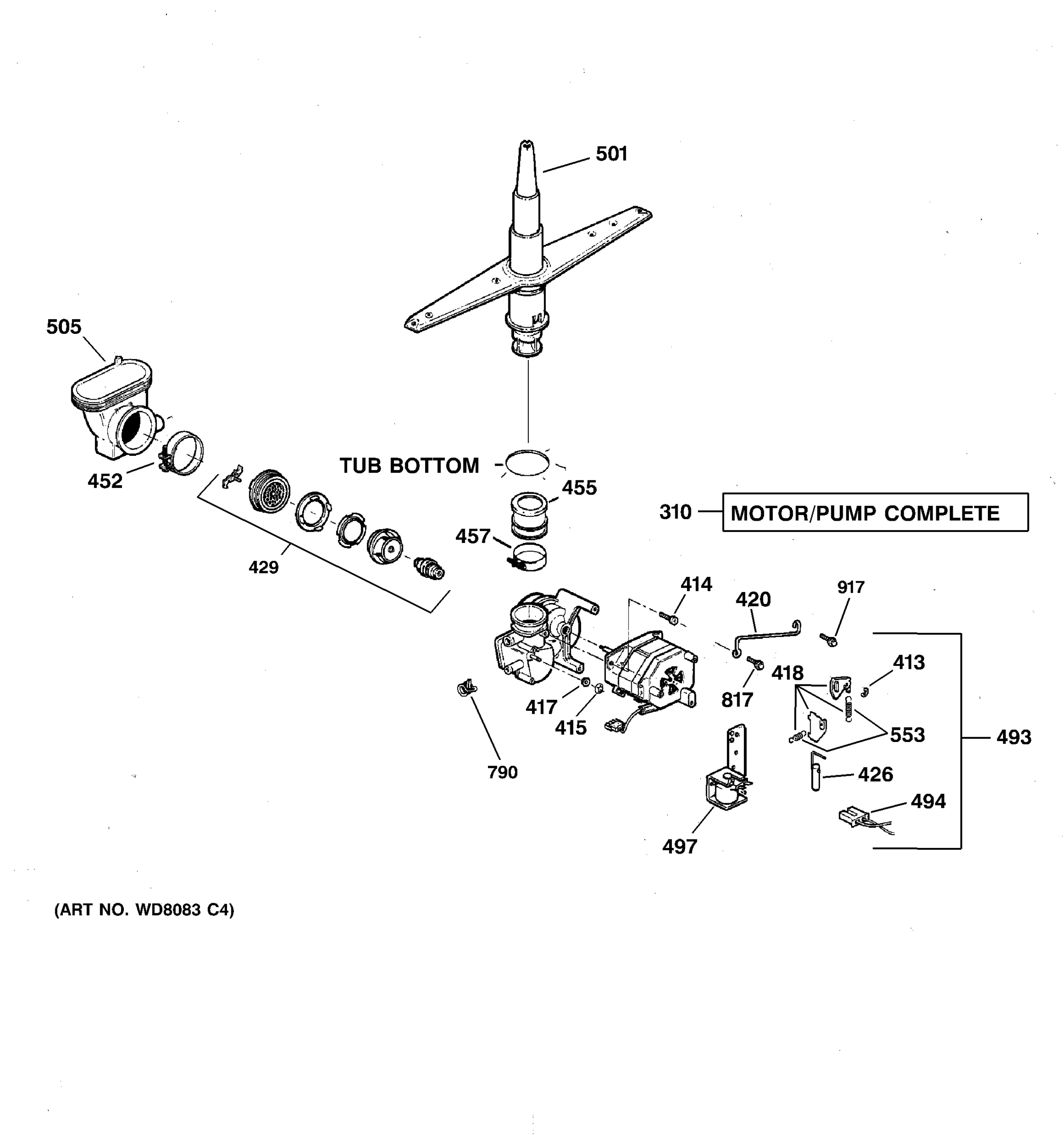 MOTOR-PUMP MECHANISM