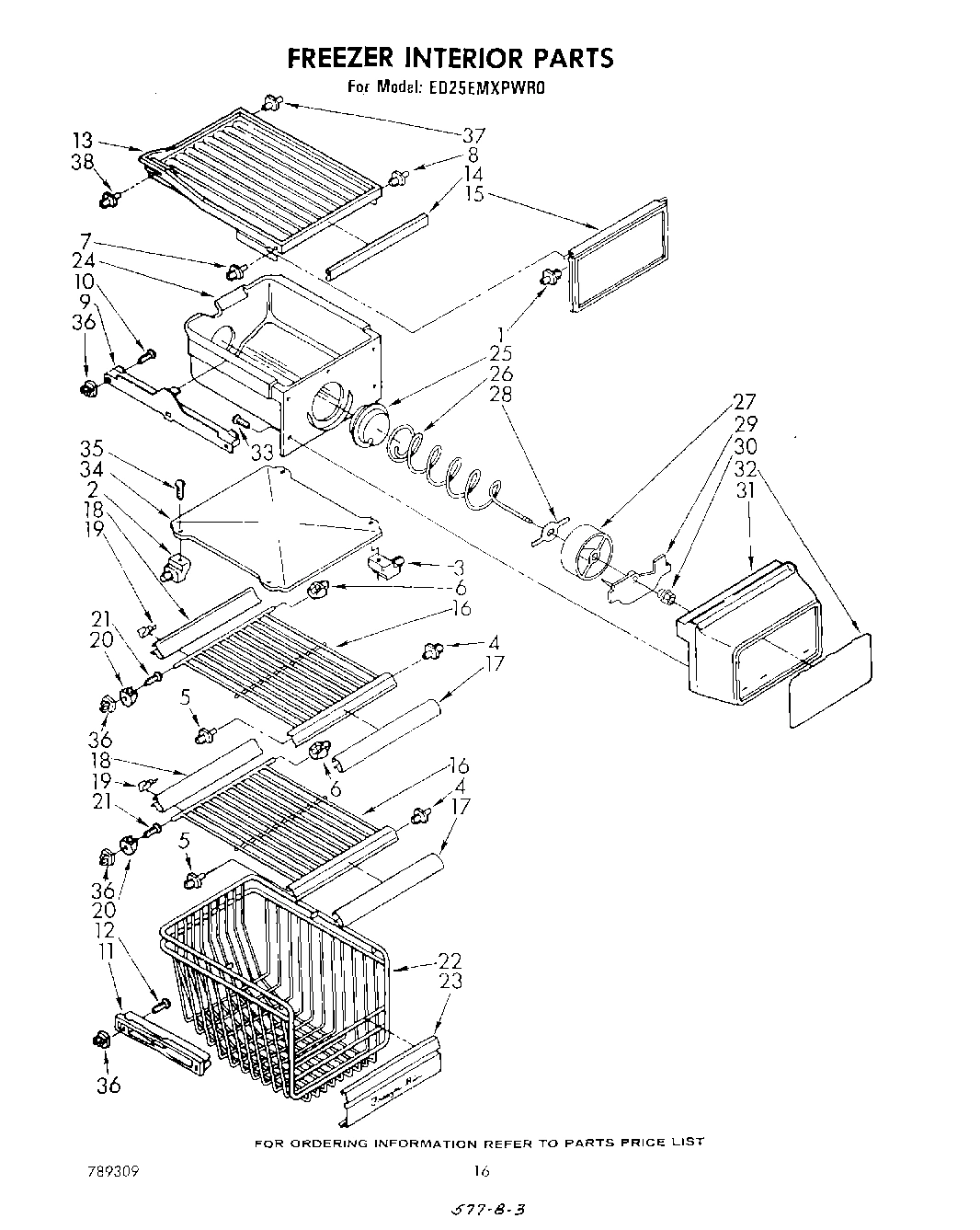 09 - FREEZER INTERIOR