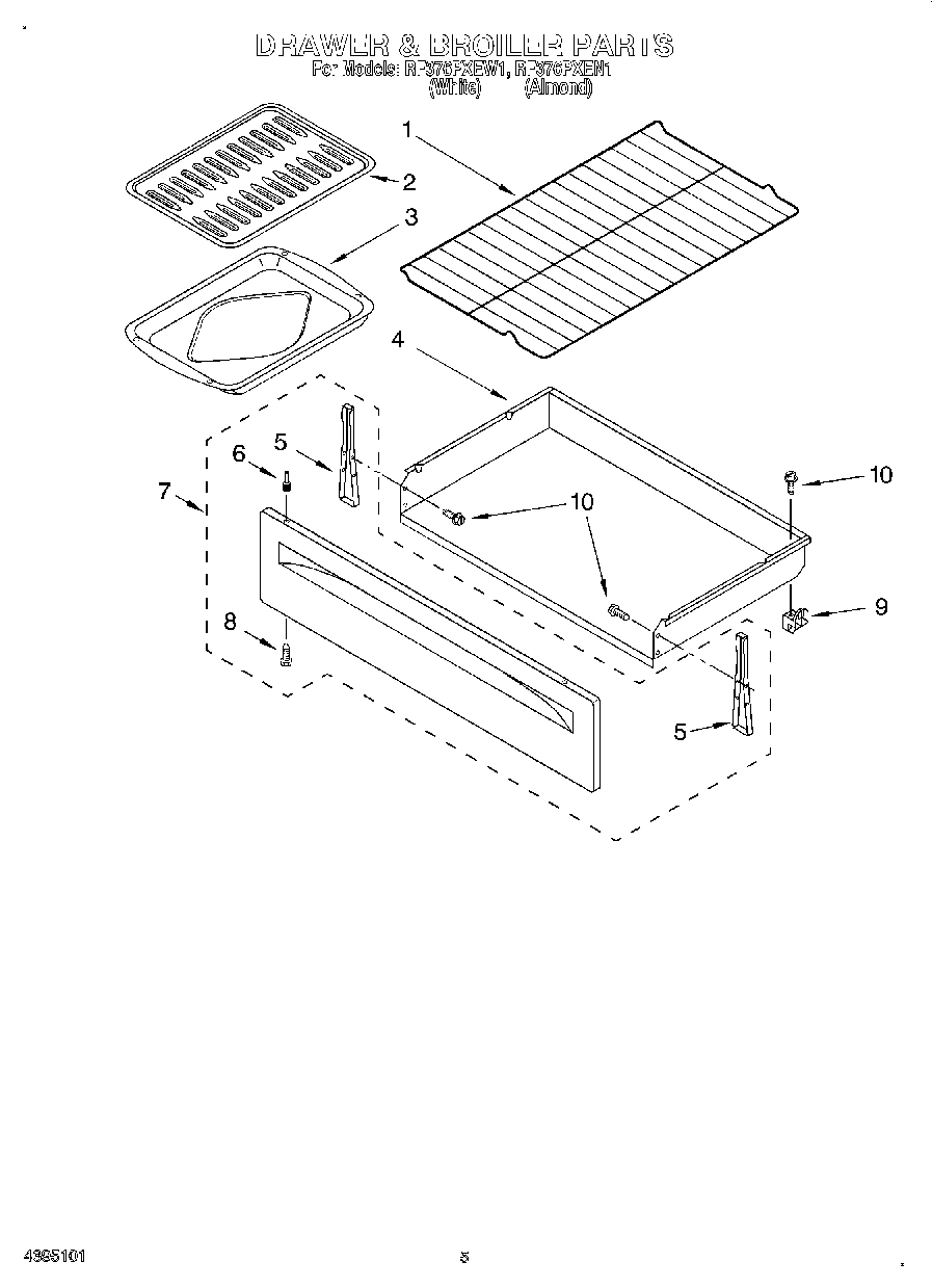 04 - DRAWER AND BROILER