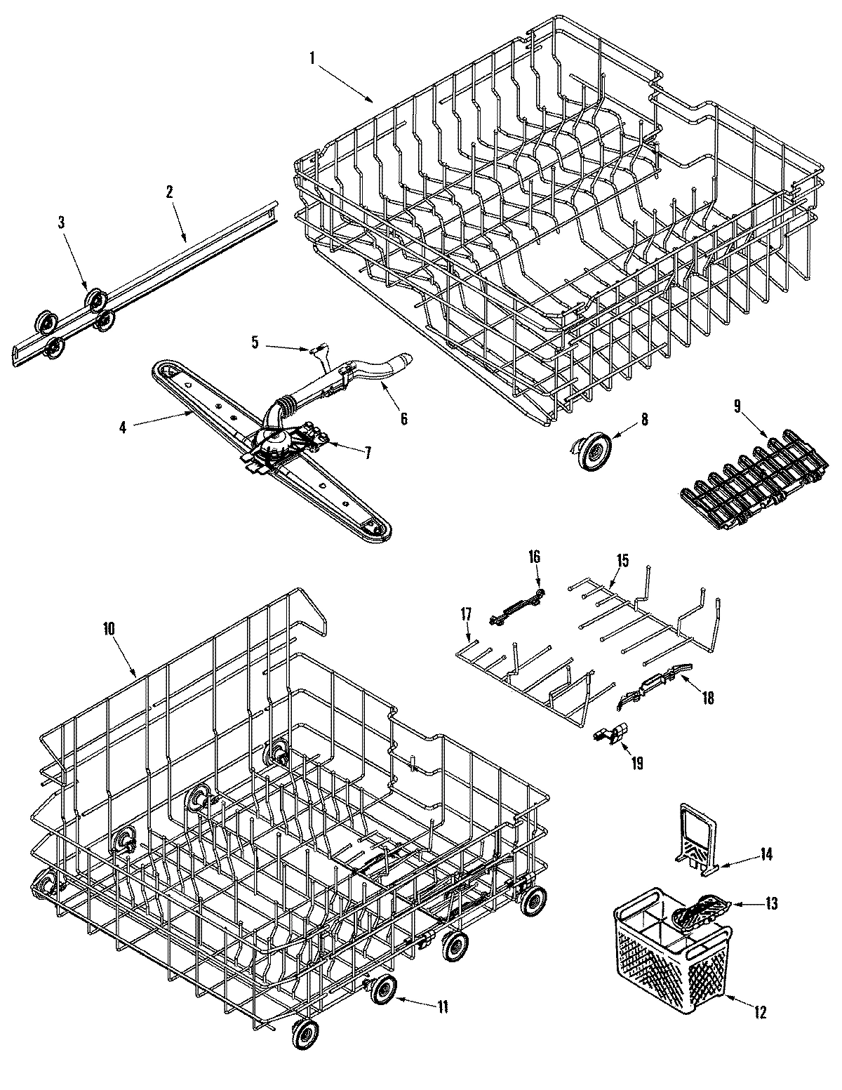 05 - TRACK & RACK ASSEMBLY