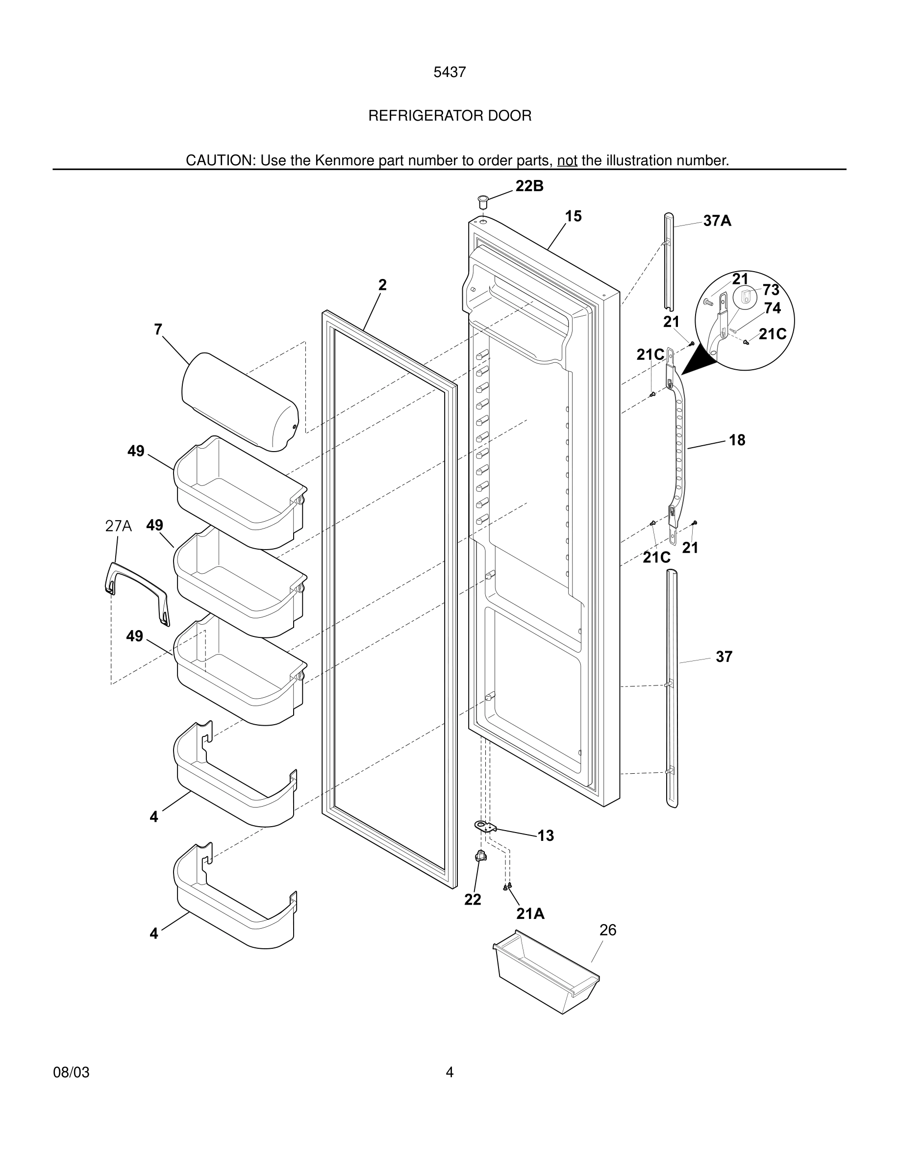 05 - REFRIGERATOR DOOR