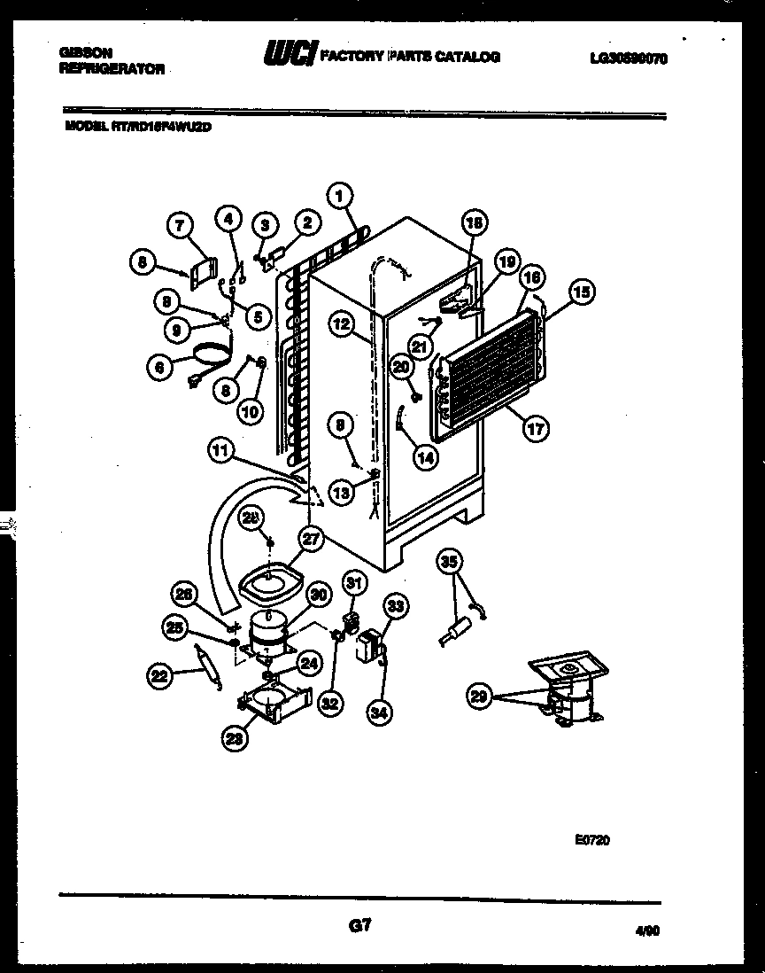 04 - SYSTEM AND AUTOMATIC DEFROST PARTS