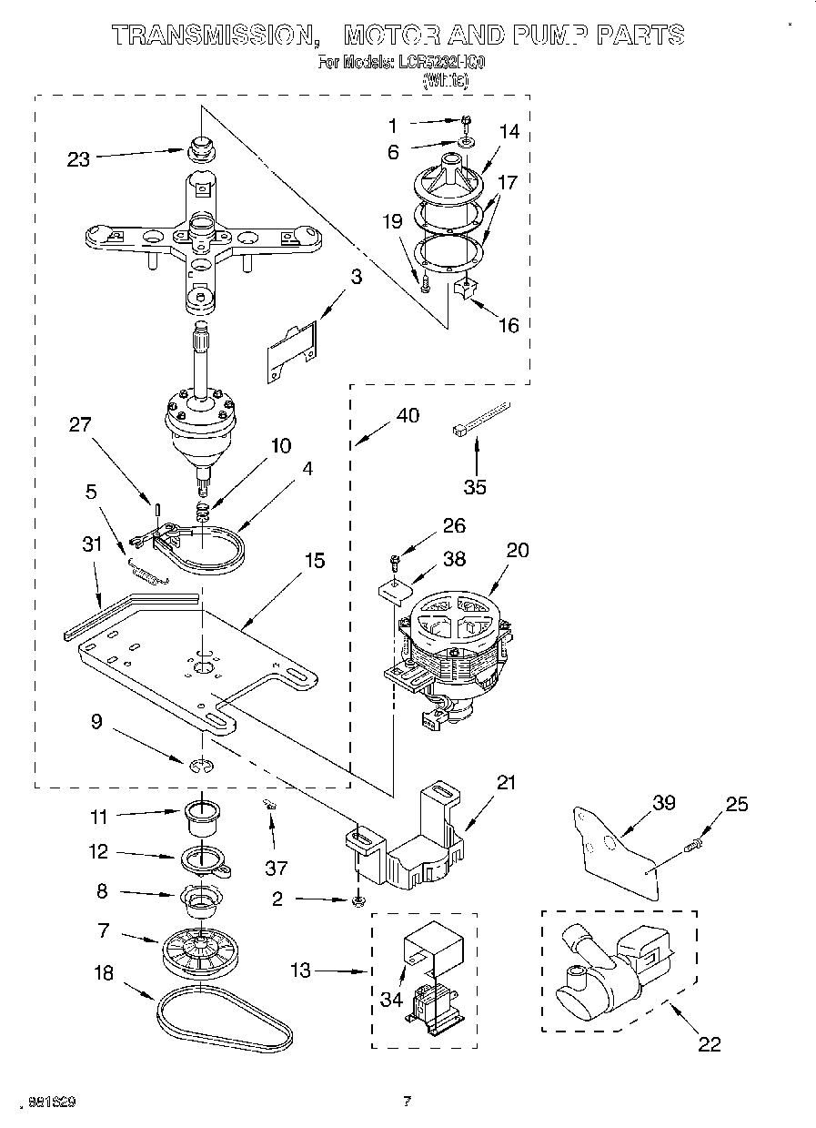 04 - TRANSMISSION, MOTOR AND PUMP