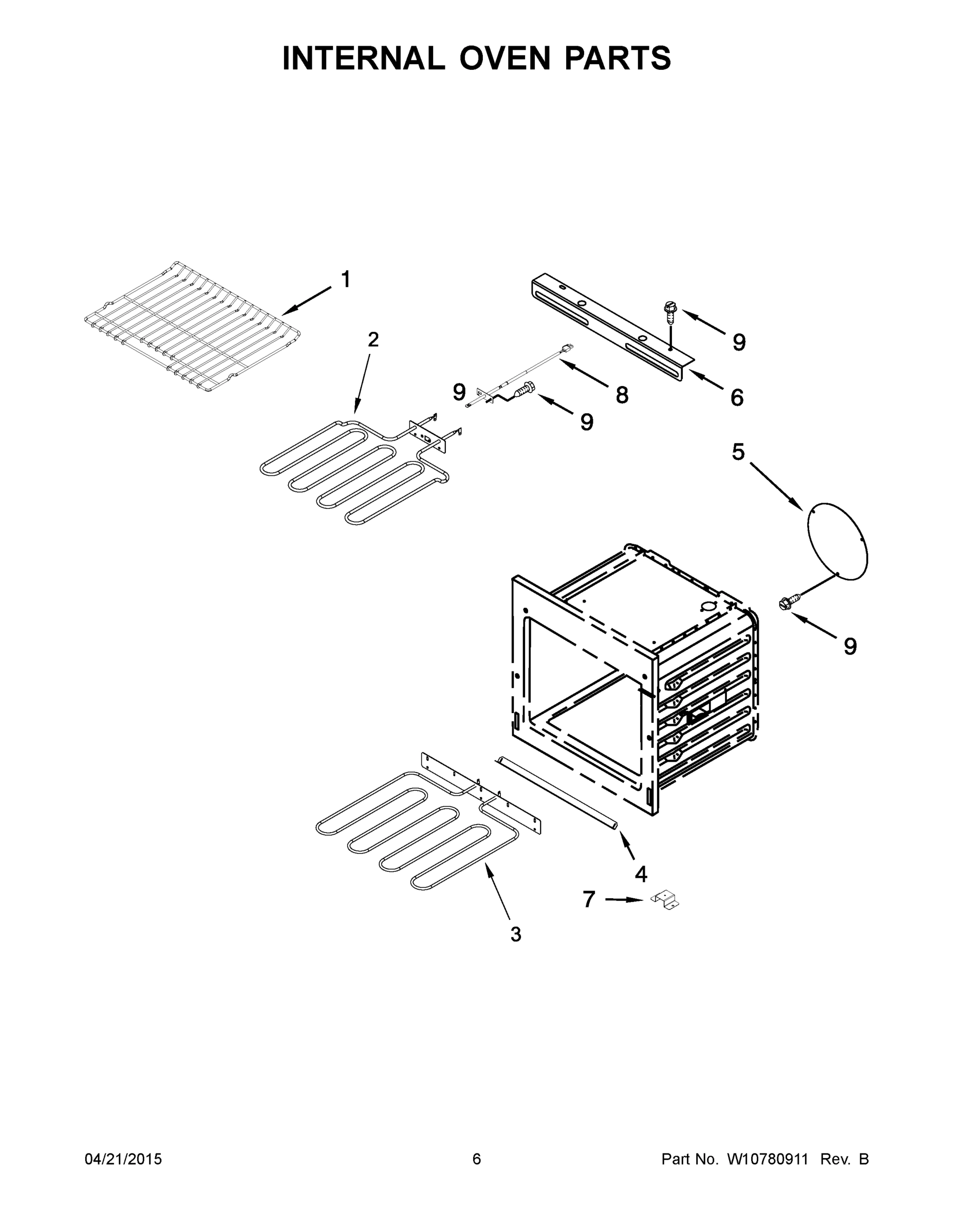 04 - INTERNAL OVEN PARTS