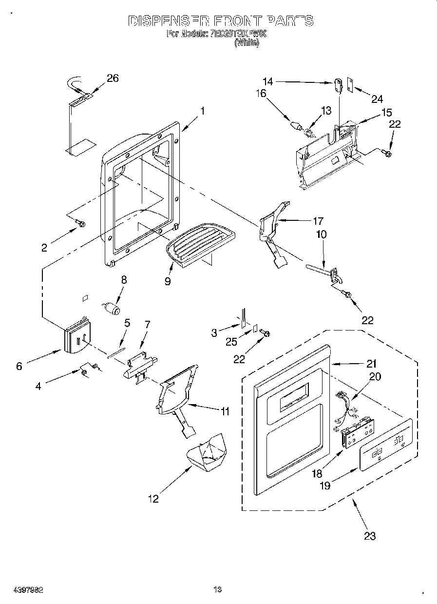 08 - DISPENSER FRONT
