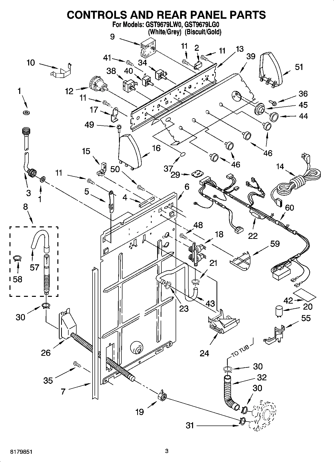 02 - CONTROLS AND REAR PANEL PARTS