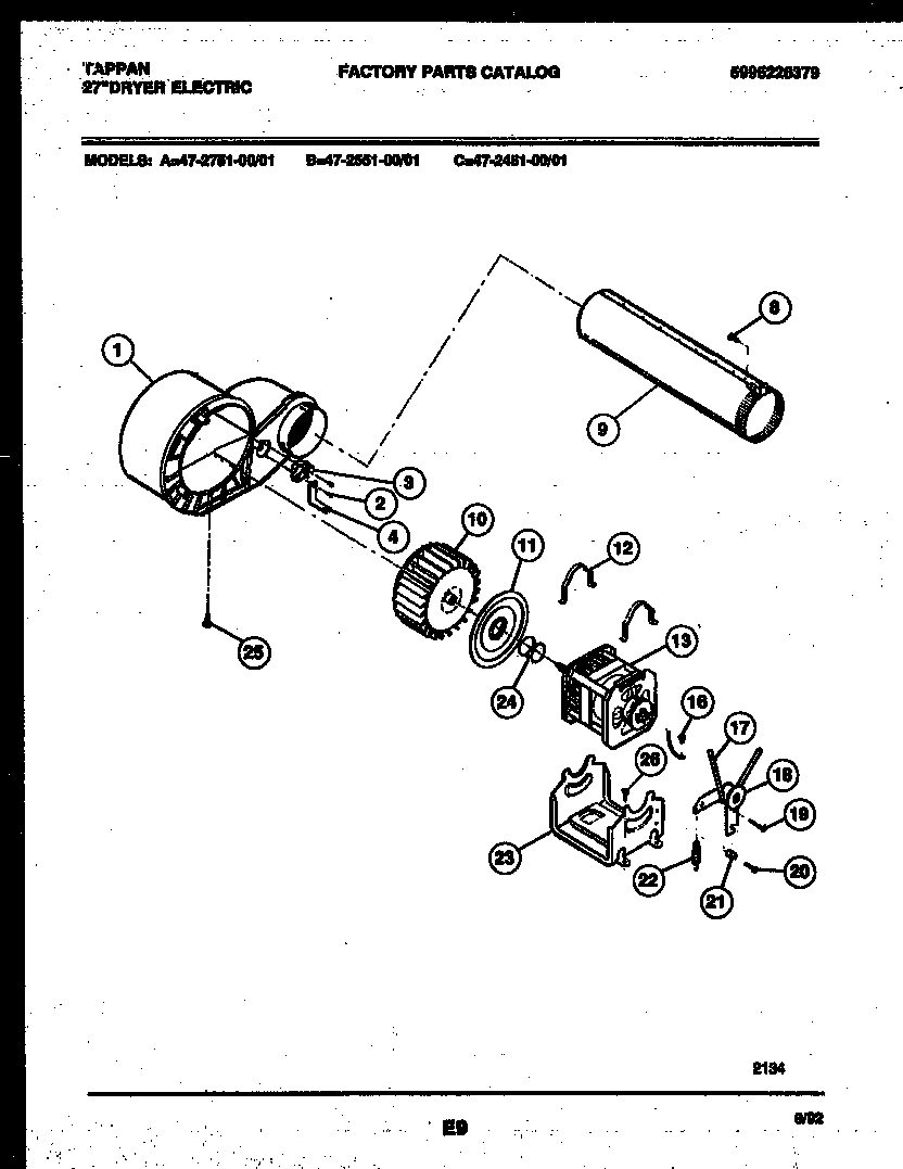 05 - BLOWER AND DRIVE PARTS