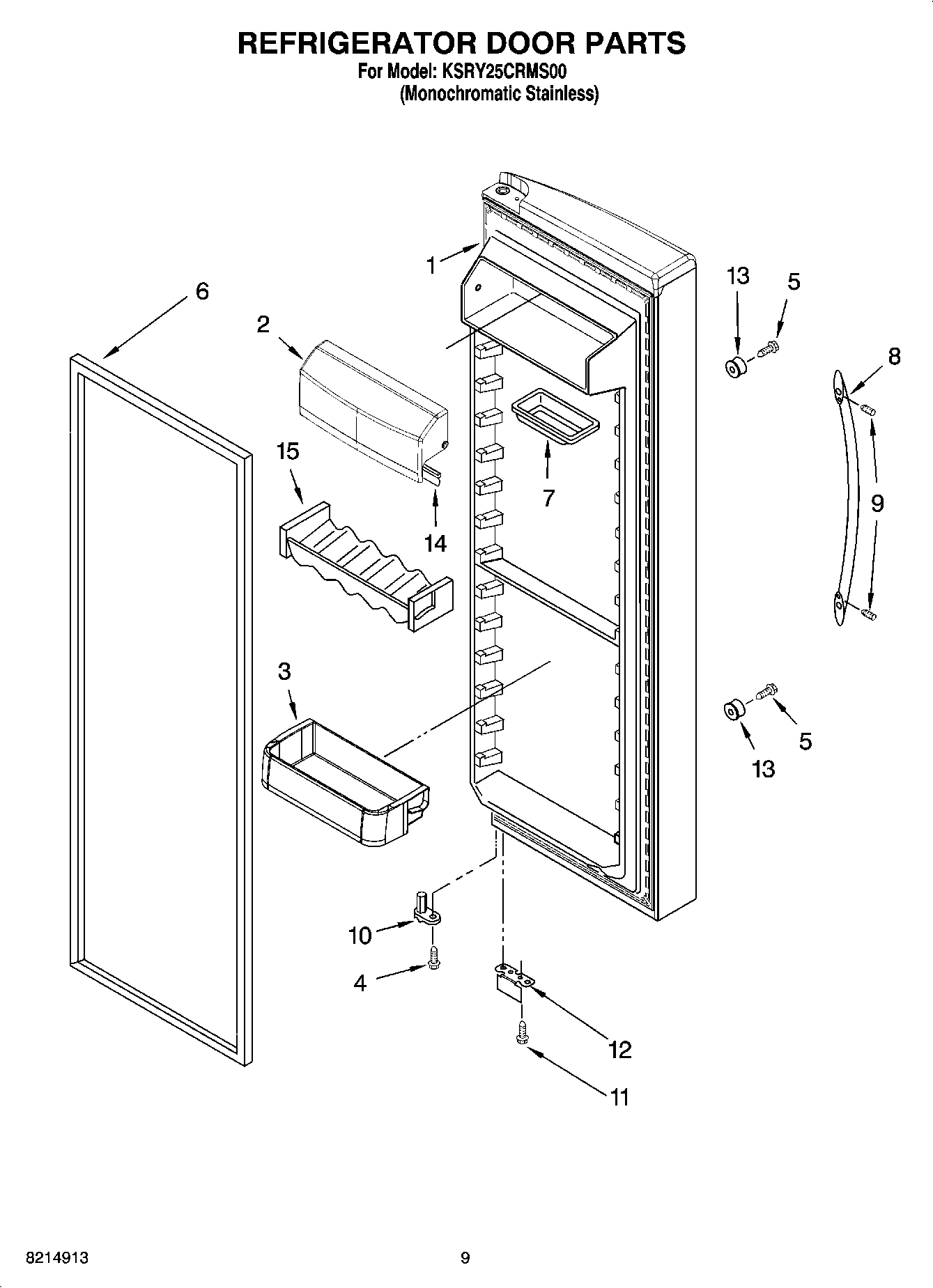 06 - REFRIGERATOR DOOR PARTS