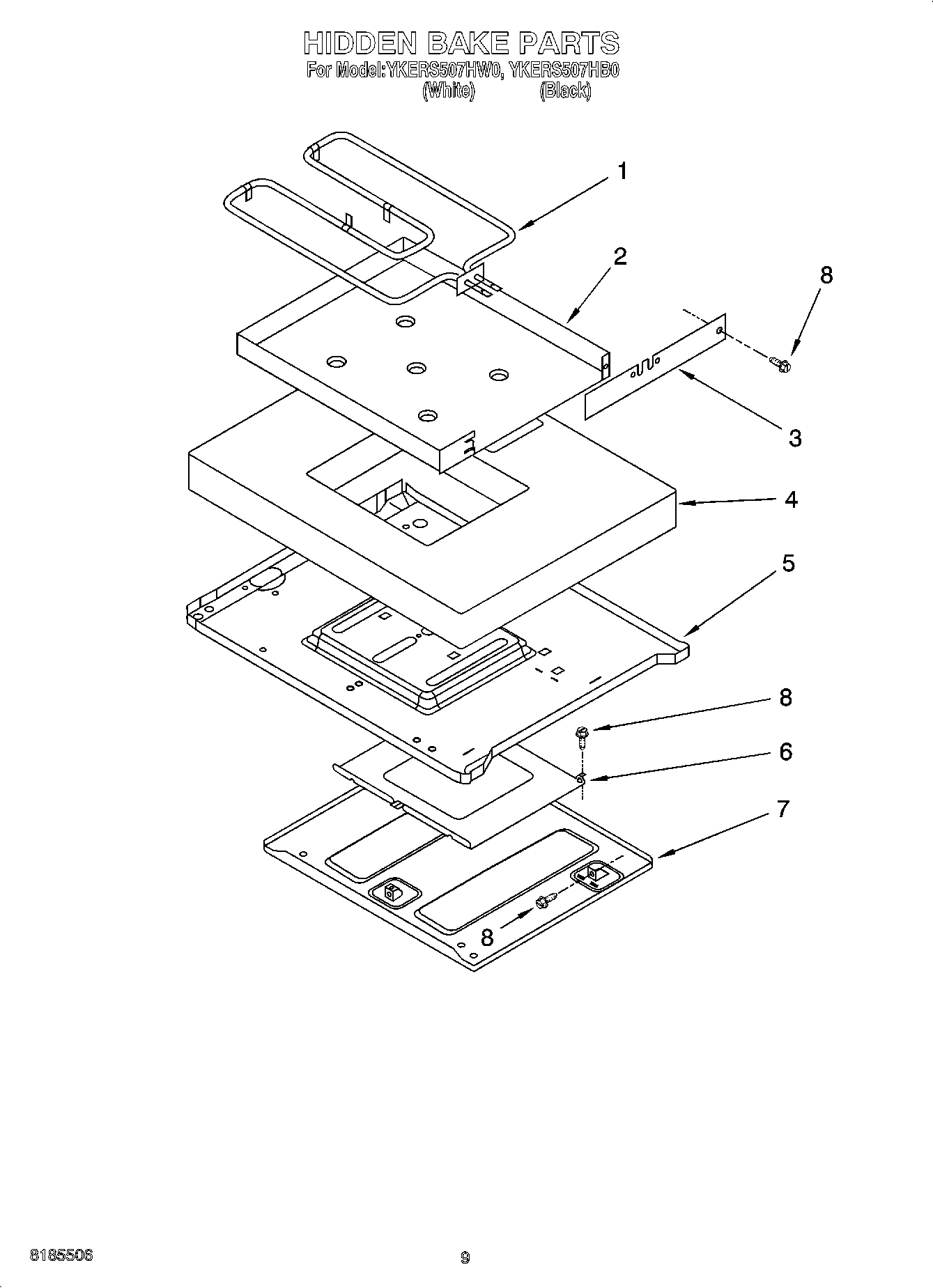07 - HIDDEN BAKE PARTS, MISCELLANEOUS PARTS