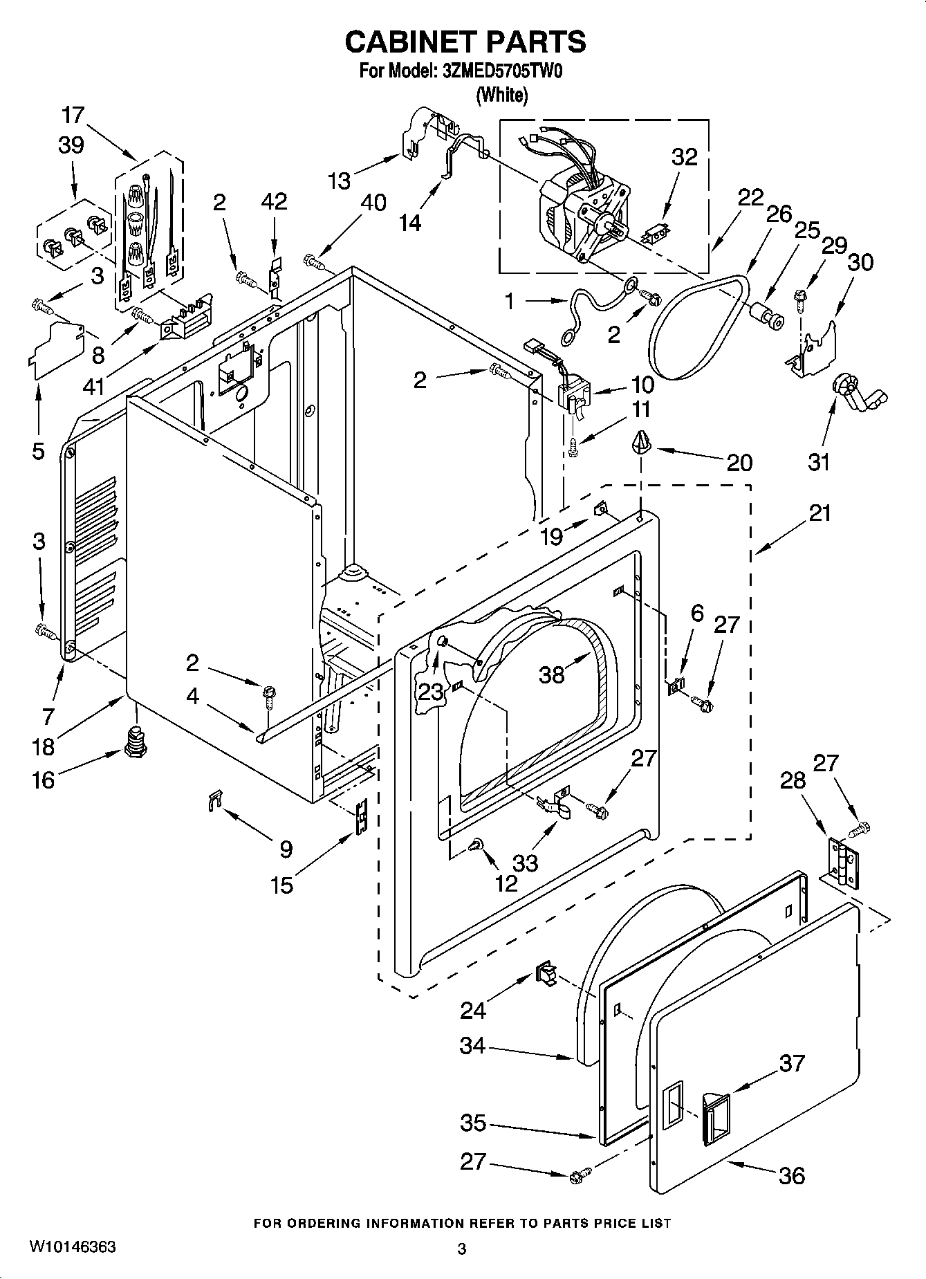 02 - CABINET PARTS