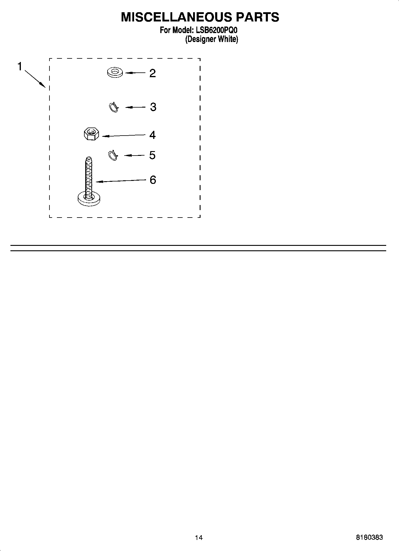 10 - MISCELLANEOUS PARTS - OPTIONAL PARTS (NOT INCLUDED)