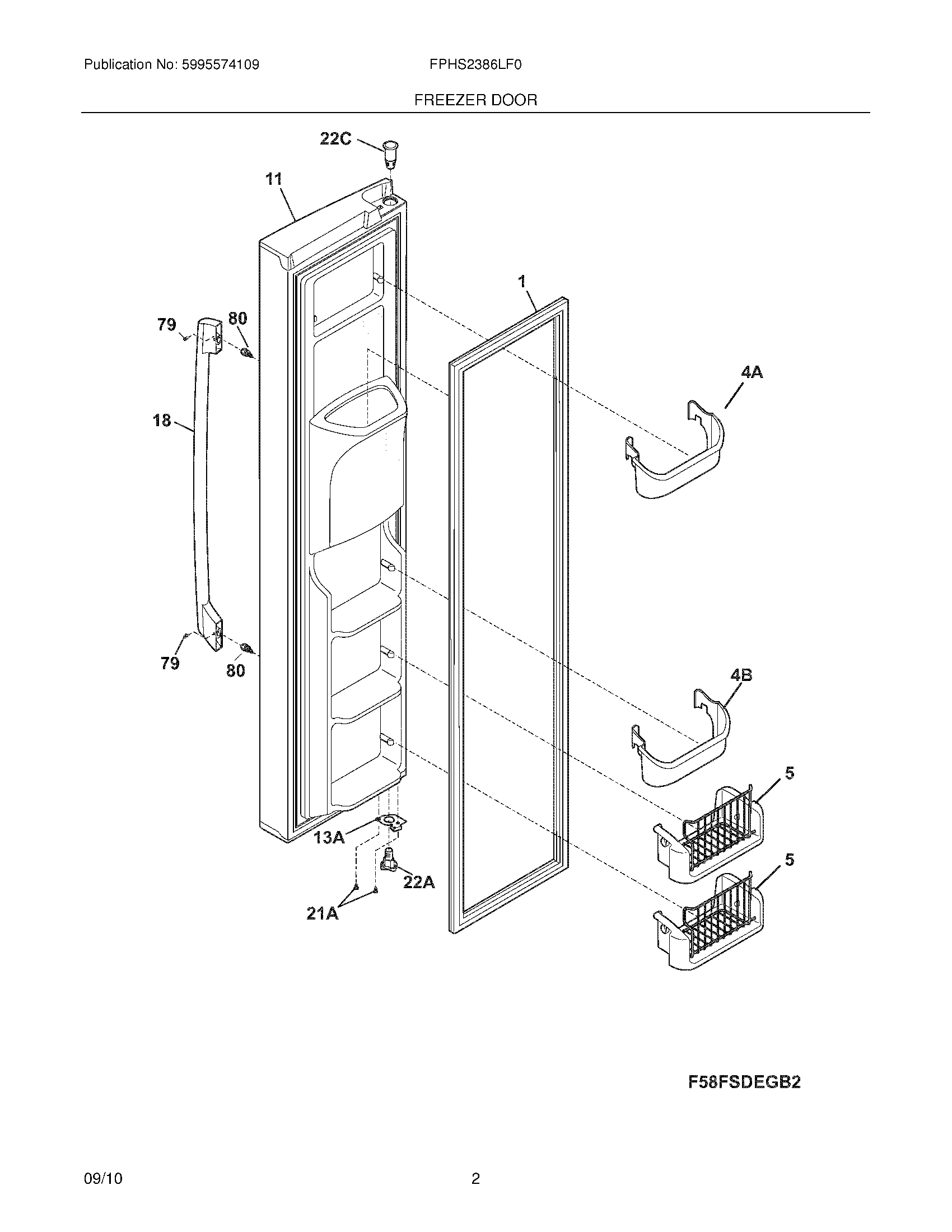 03 - FREEZER DOOR