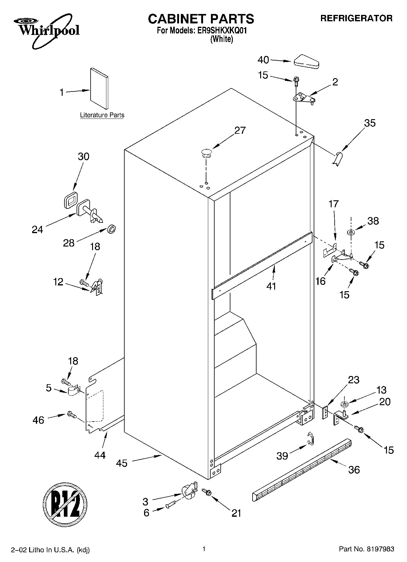 01 - CABINET, LITERATURE