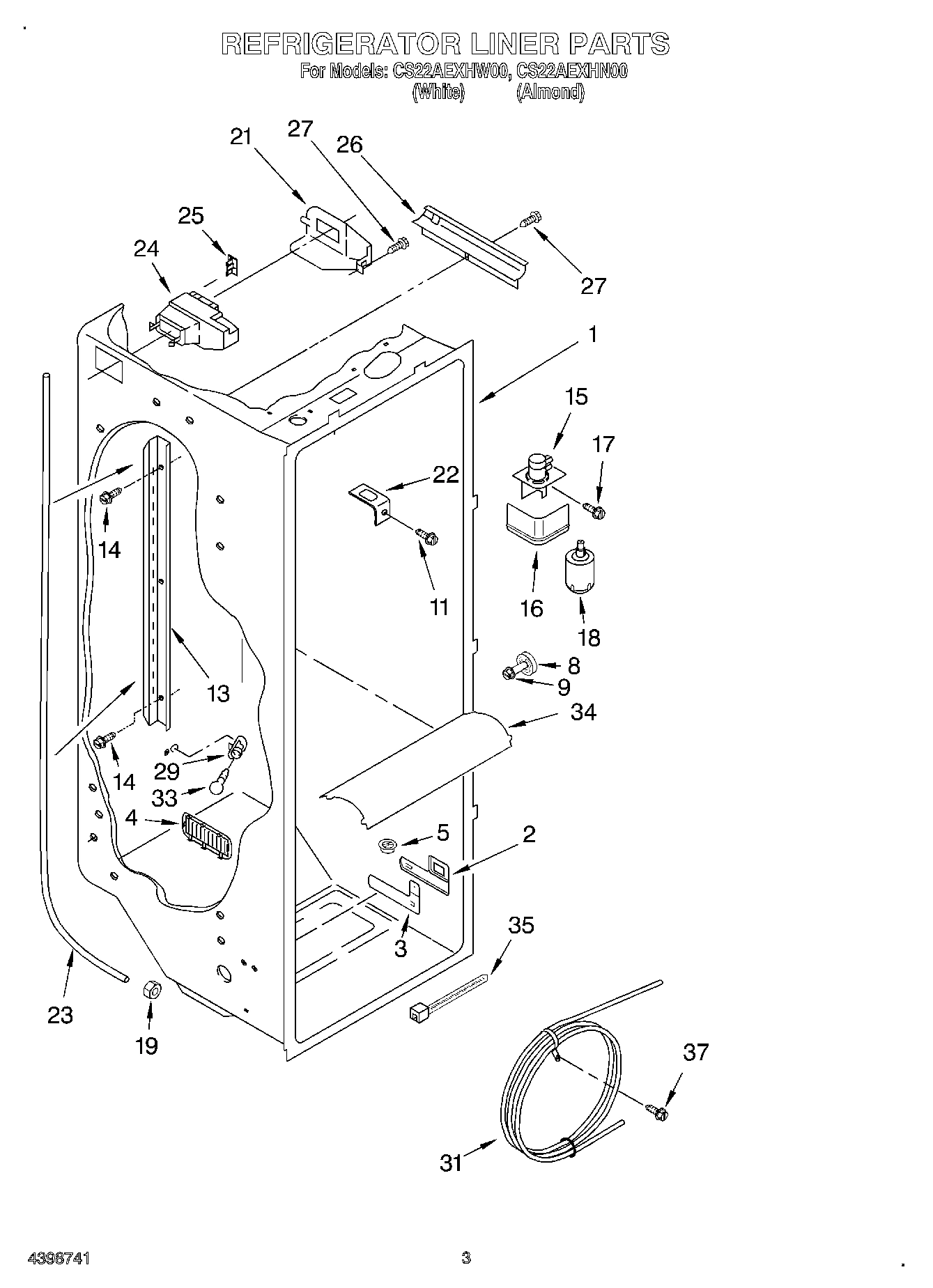 02 - REFRIGERATOR LINER