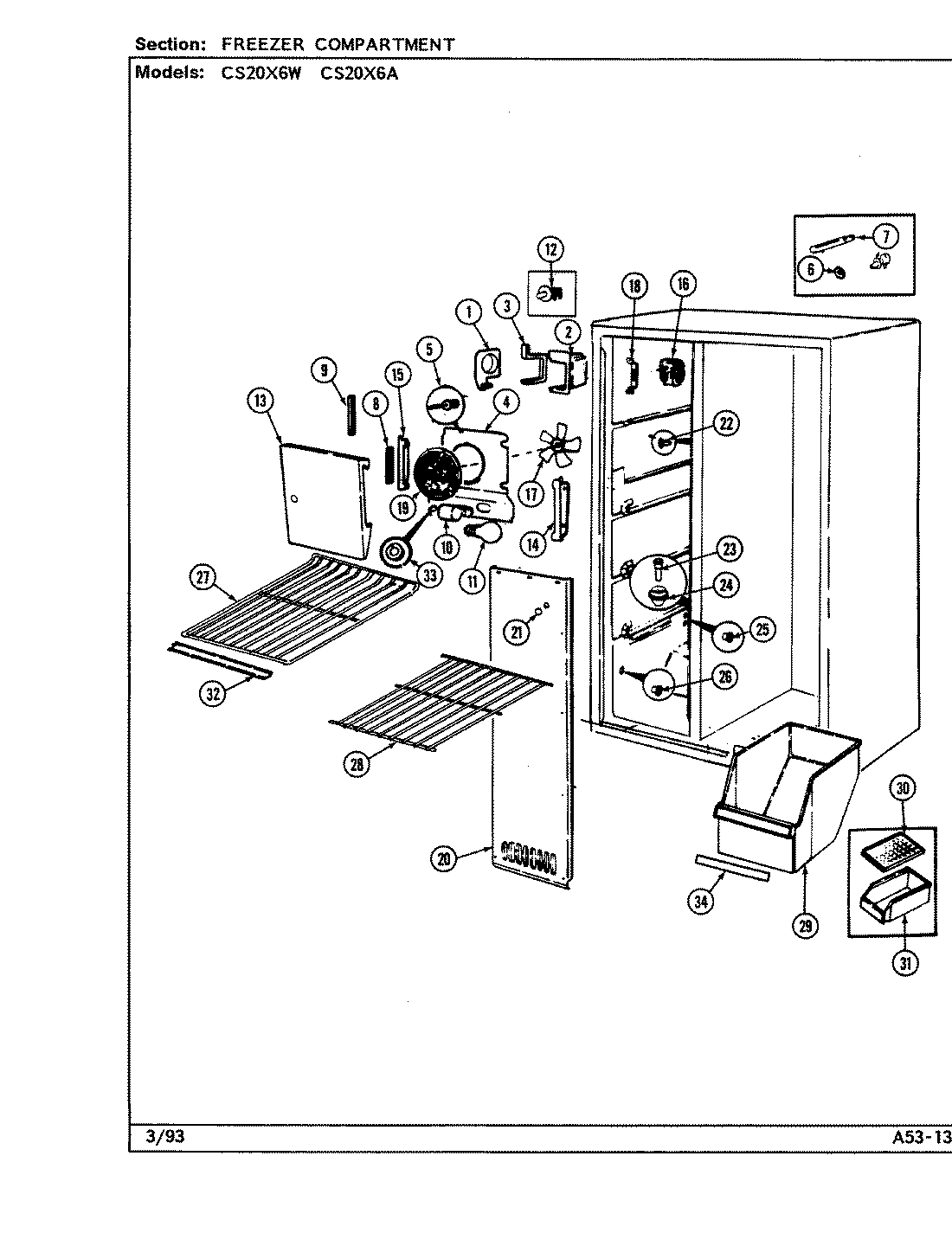 01 - FREEZER COMPARTMENT