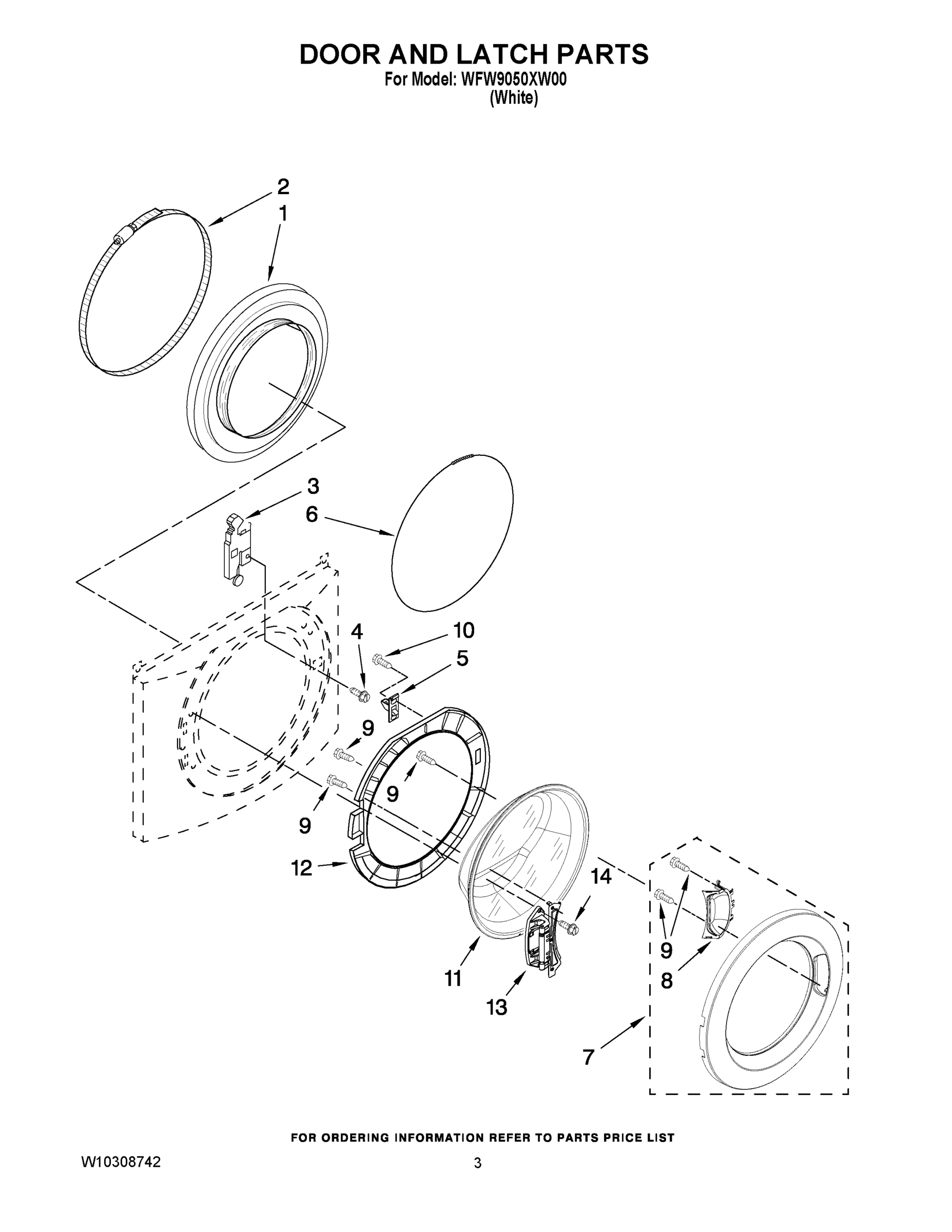 02 - DOOR AND LATCH PARTS
