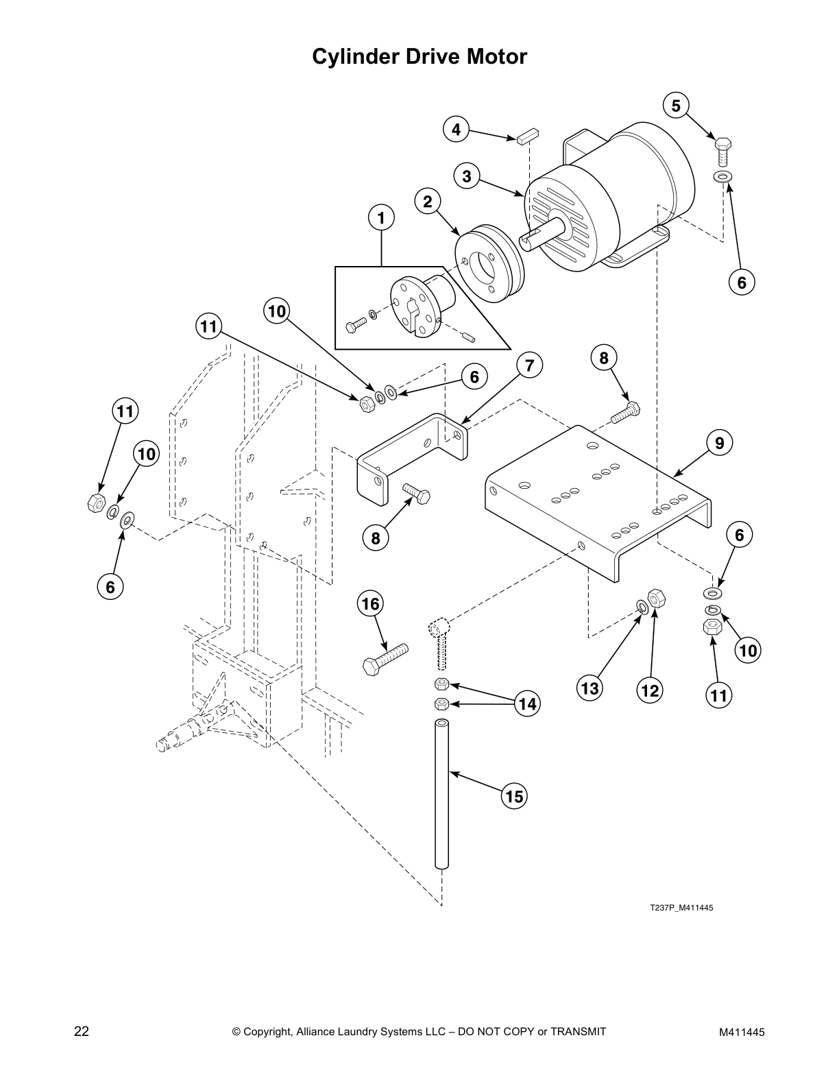 Cylinder Drive Motor