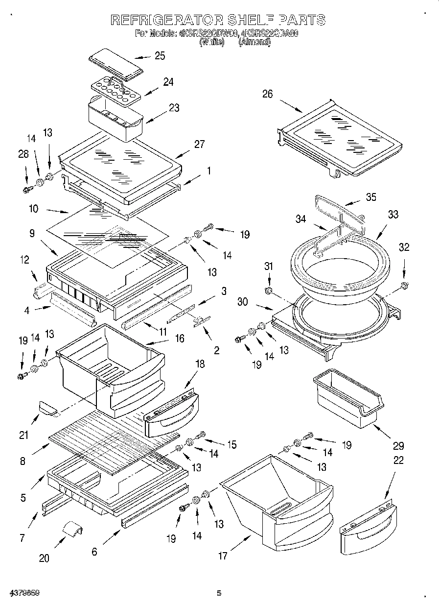 04 - REFRIGERATOR SHELF
