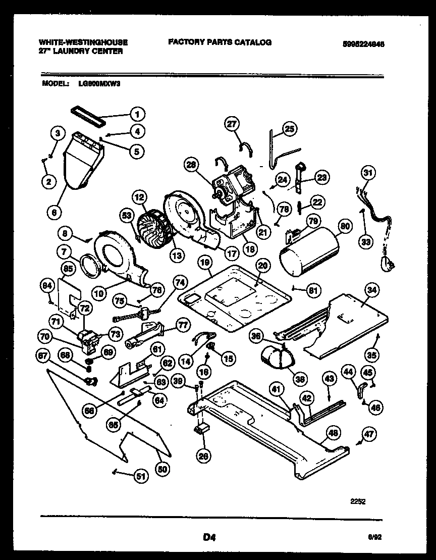 03 - MOTOR AND BLOWER PARTS