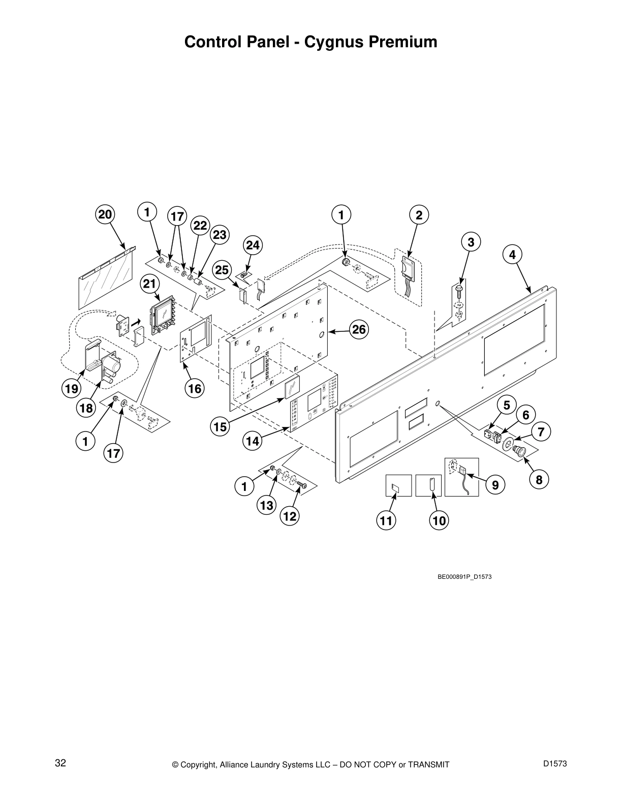 Control Panel - Cygnus Premium