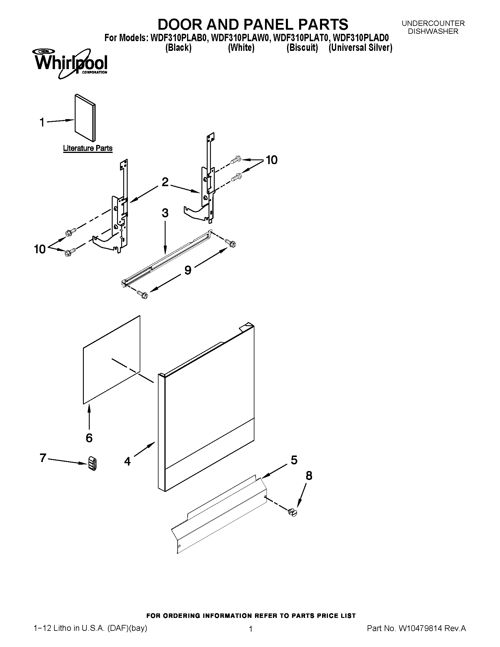 01 - DOOR AND PANEL PARTS