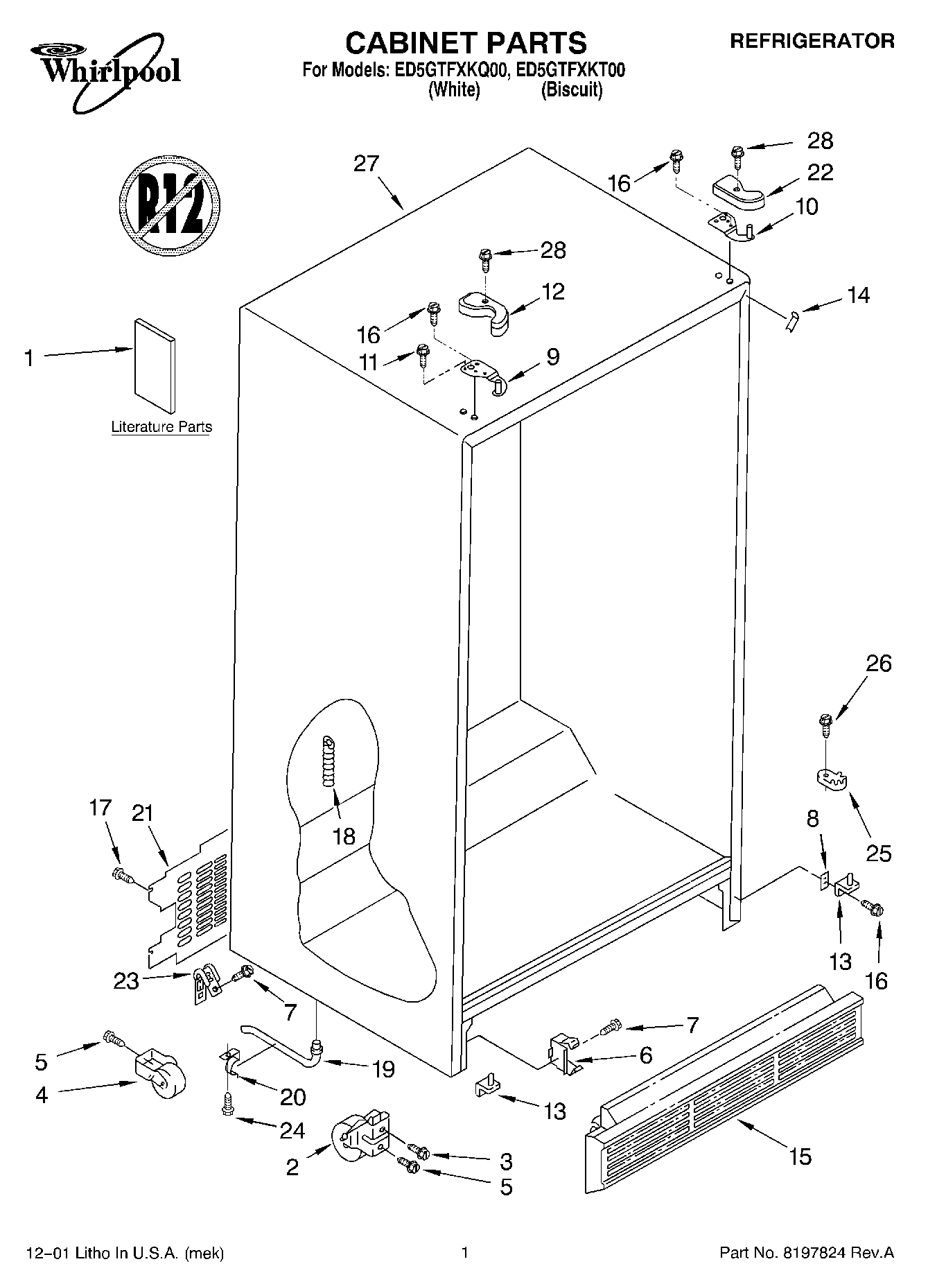 01 - CABINET, LITERATURE