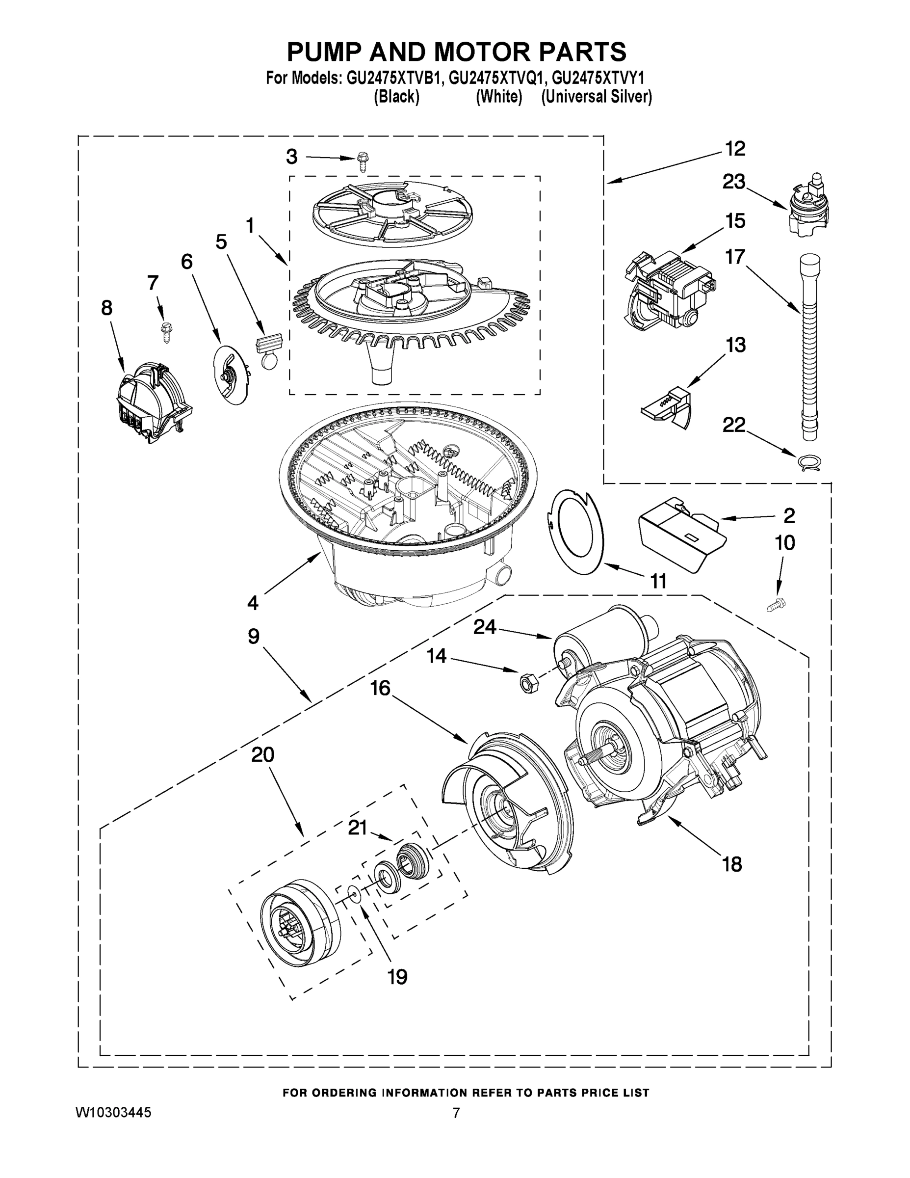 06 - PUMP AND MOTOR PARTS
