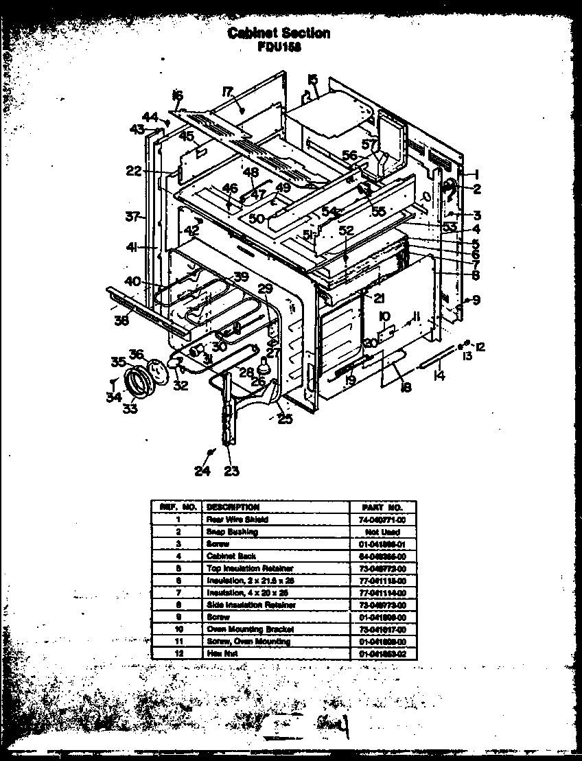 02 - CABINET SECTION