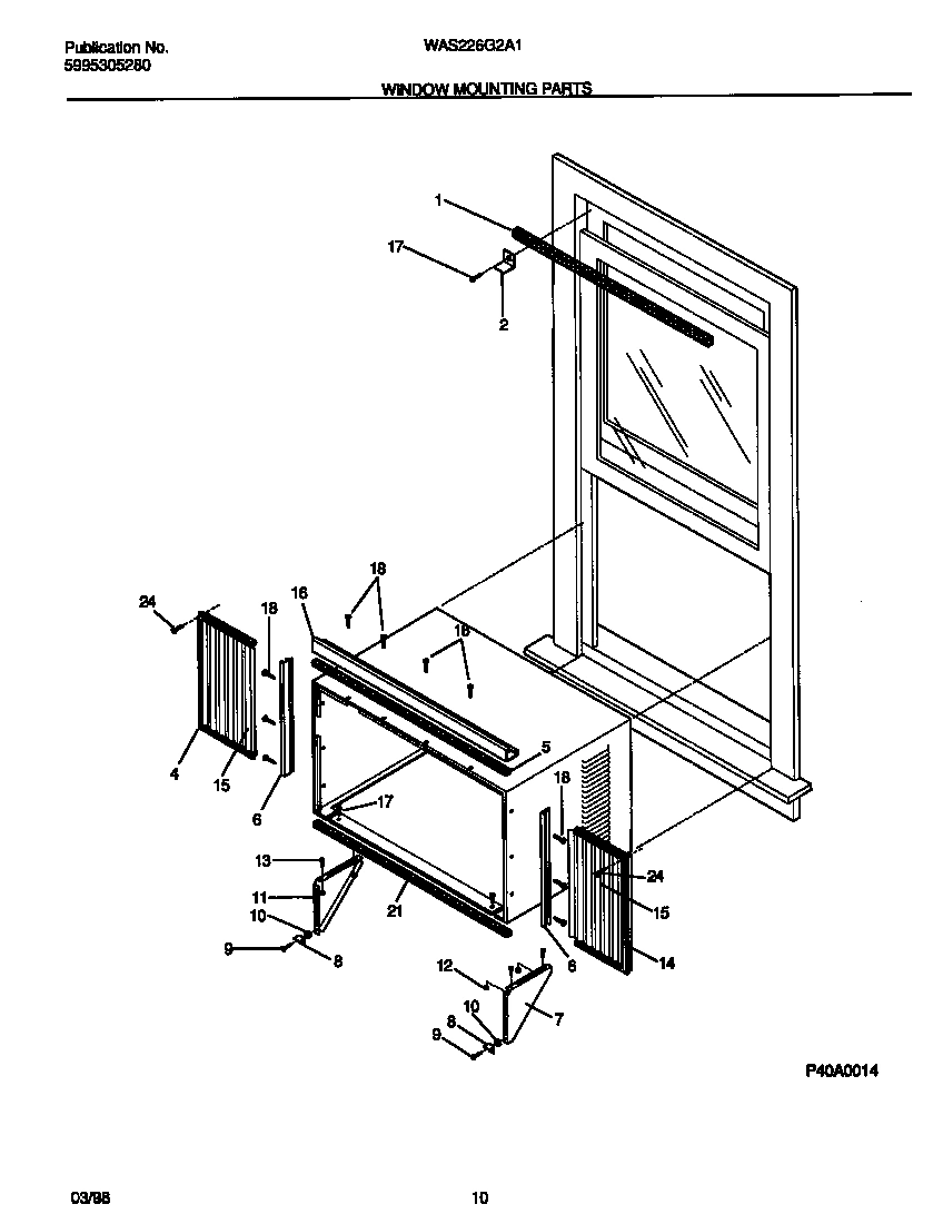 06 - WINDOW MOUNTING PARTS
