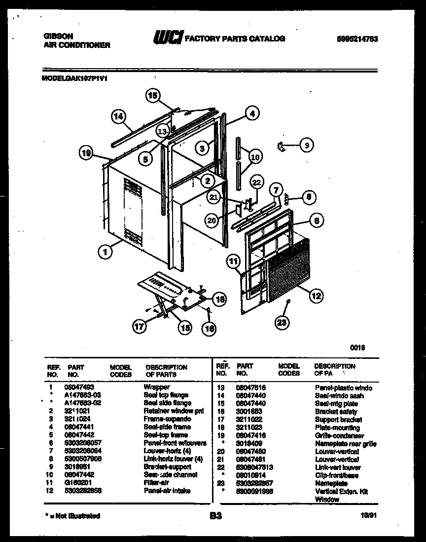 02 - CABINET PARTS