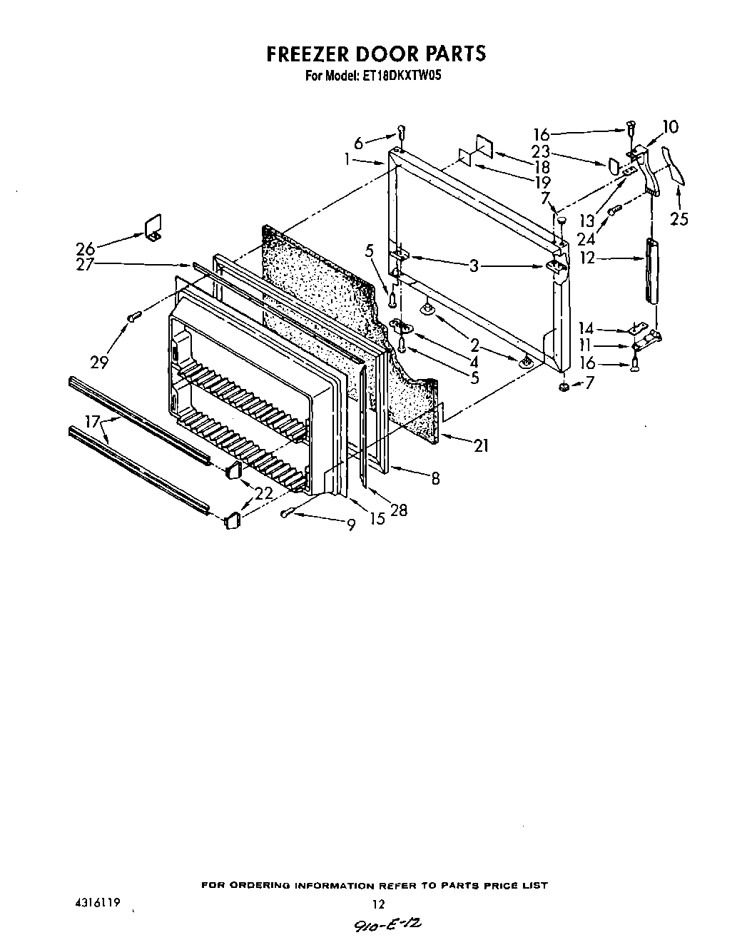 08 - FREEZER DOOR