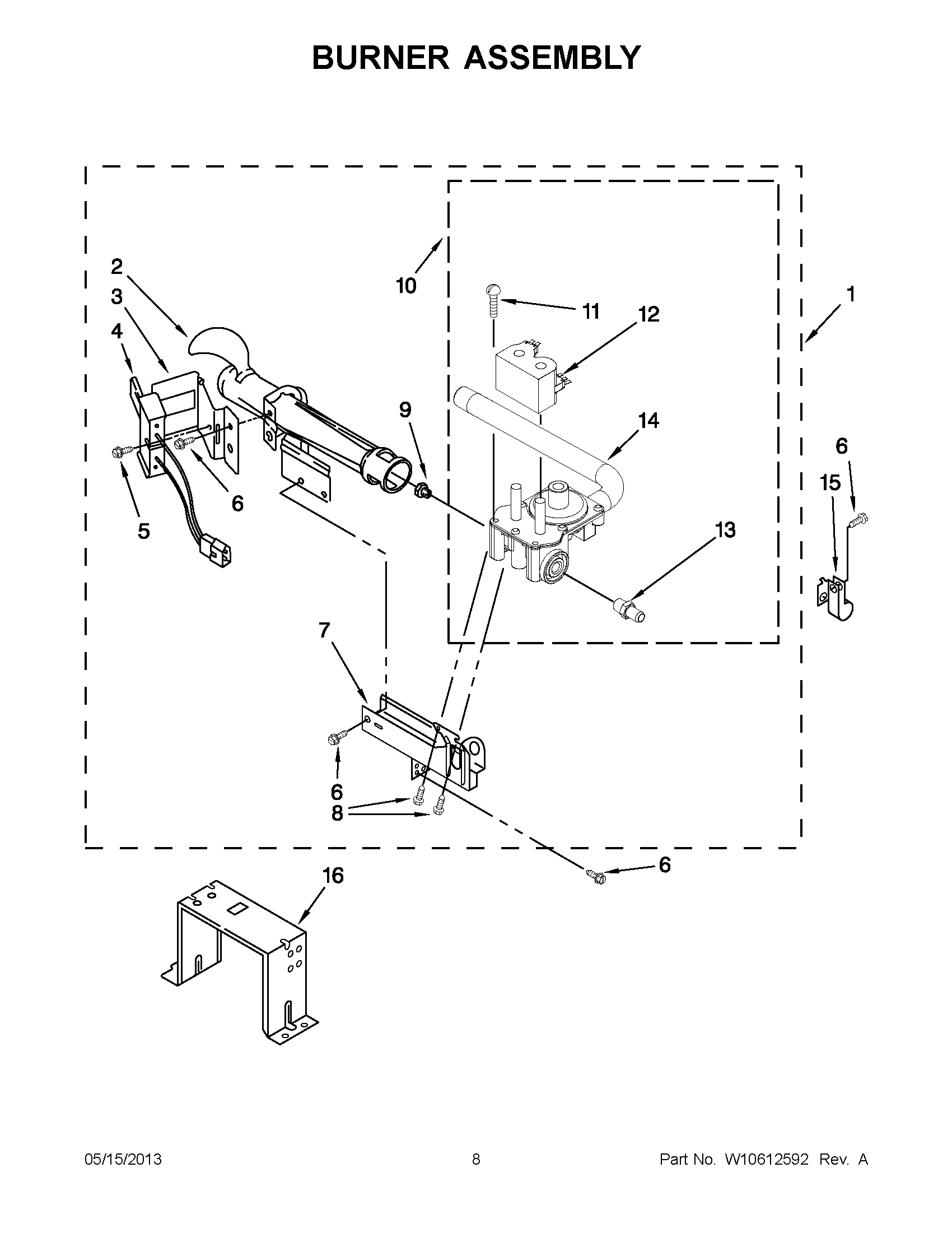 04 - BURNER ASSEMBLY