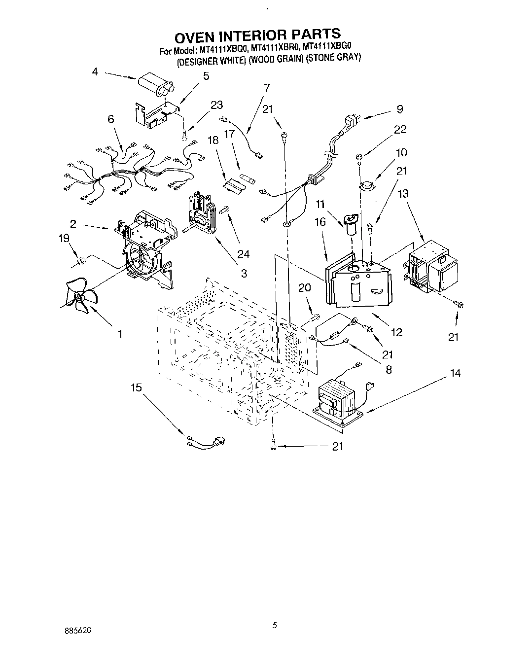 05 - OVEN INTERIOR, LITERATURE