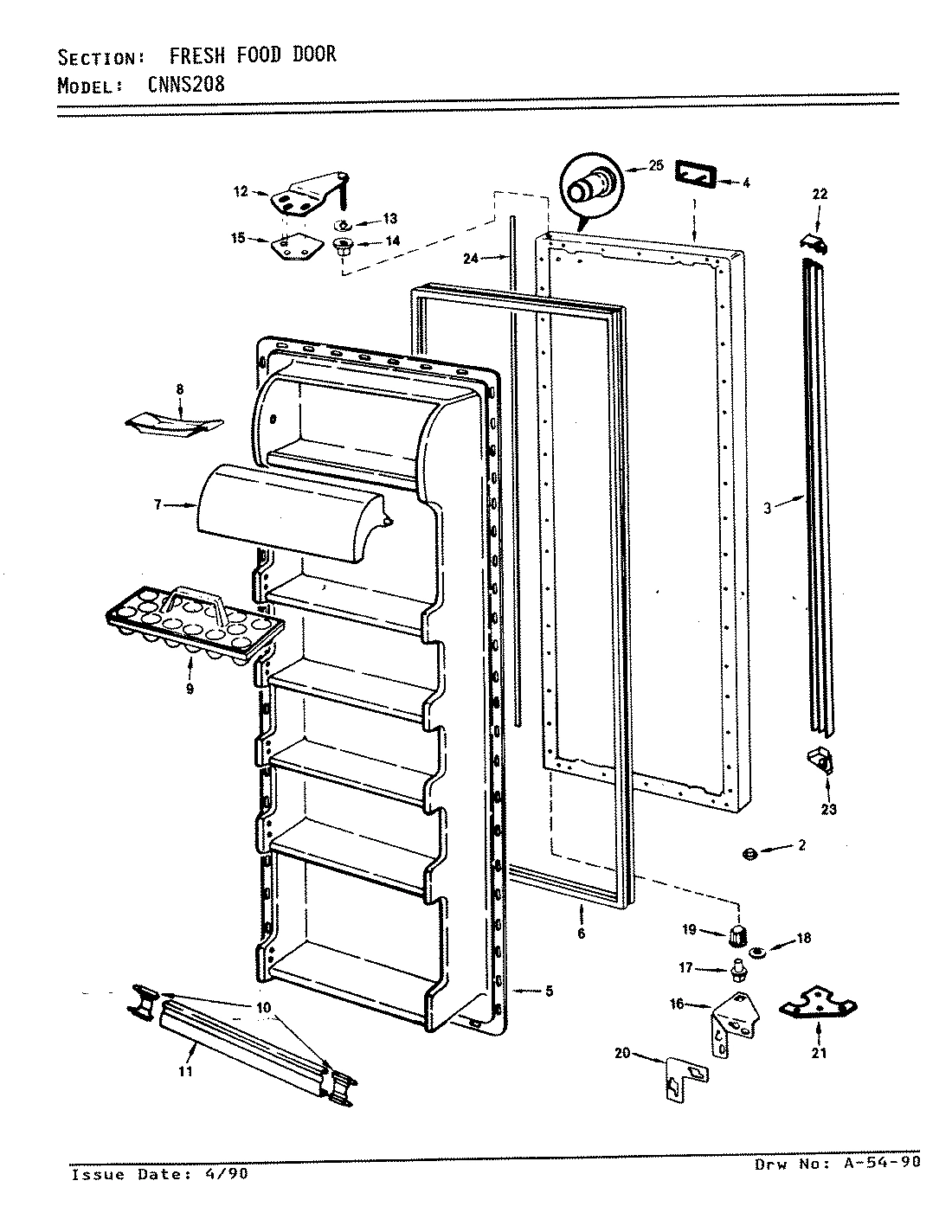 04 - FRESH FOOD DOOR