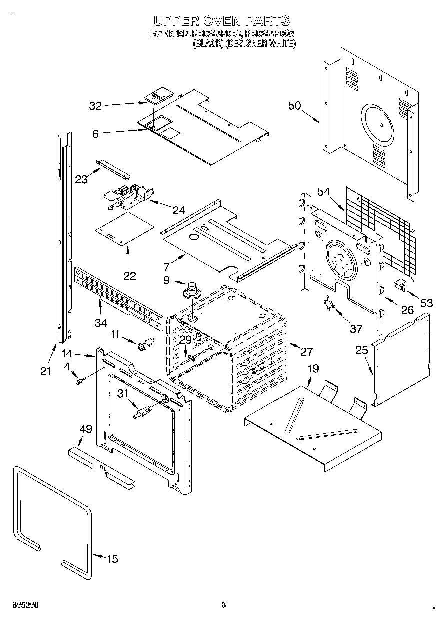 02 - UPPER OVEN