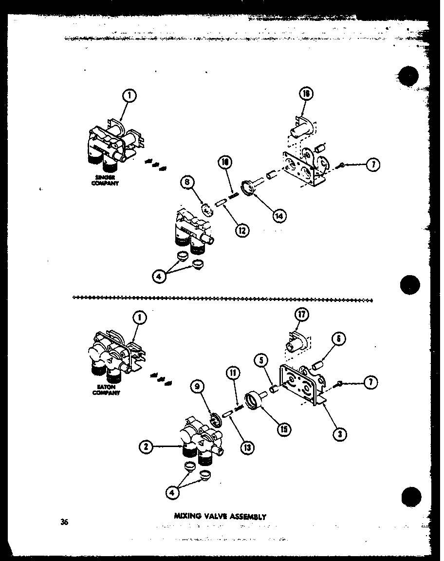 03 - MIXING VALVE ASSY