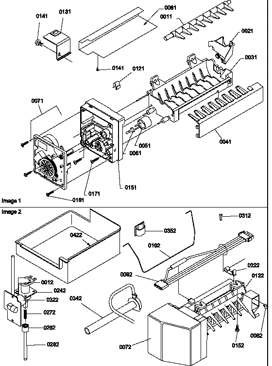 06 - ICE MAKER ASSY AND PARTS