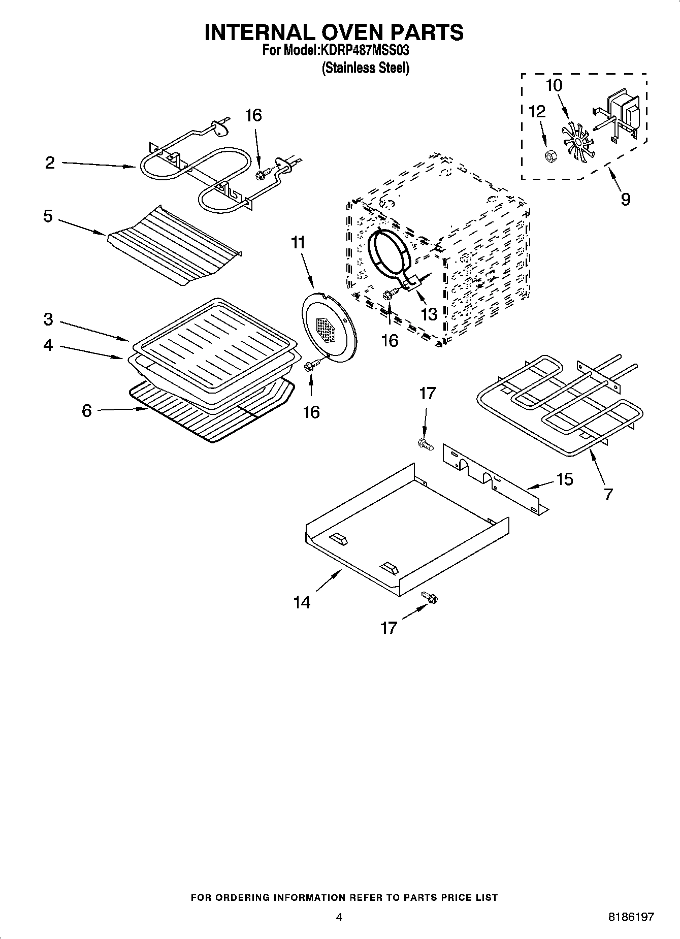 03 - INTERNAL OVEN PARTS